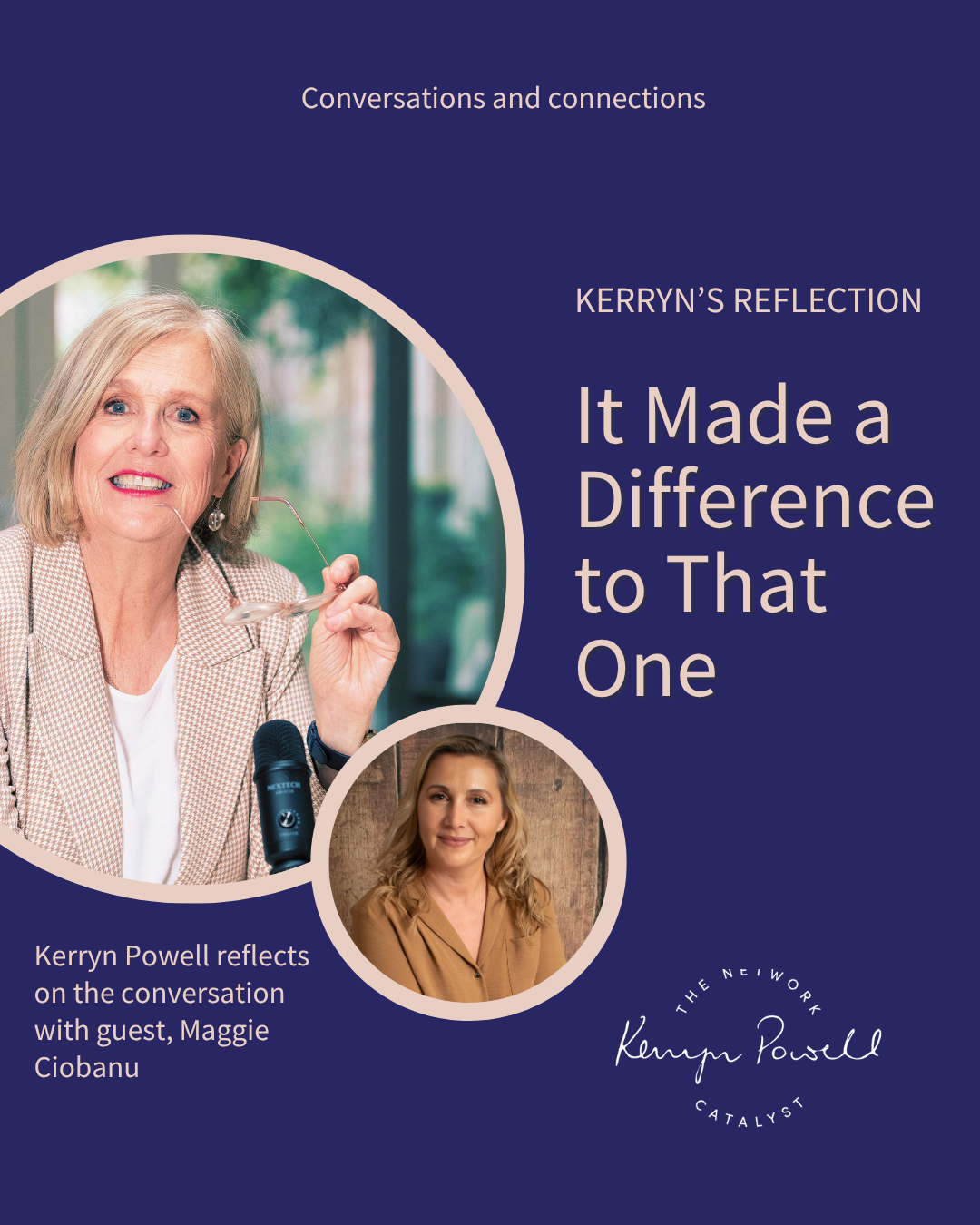 Reflection: It Made a Difference to That One