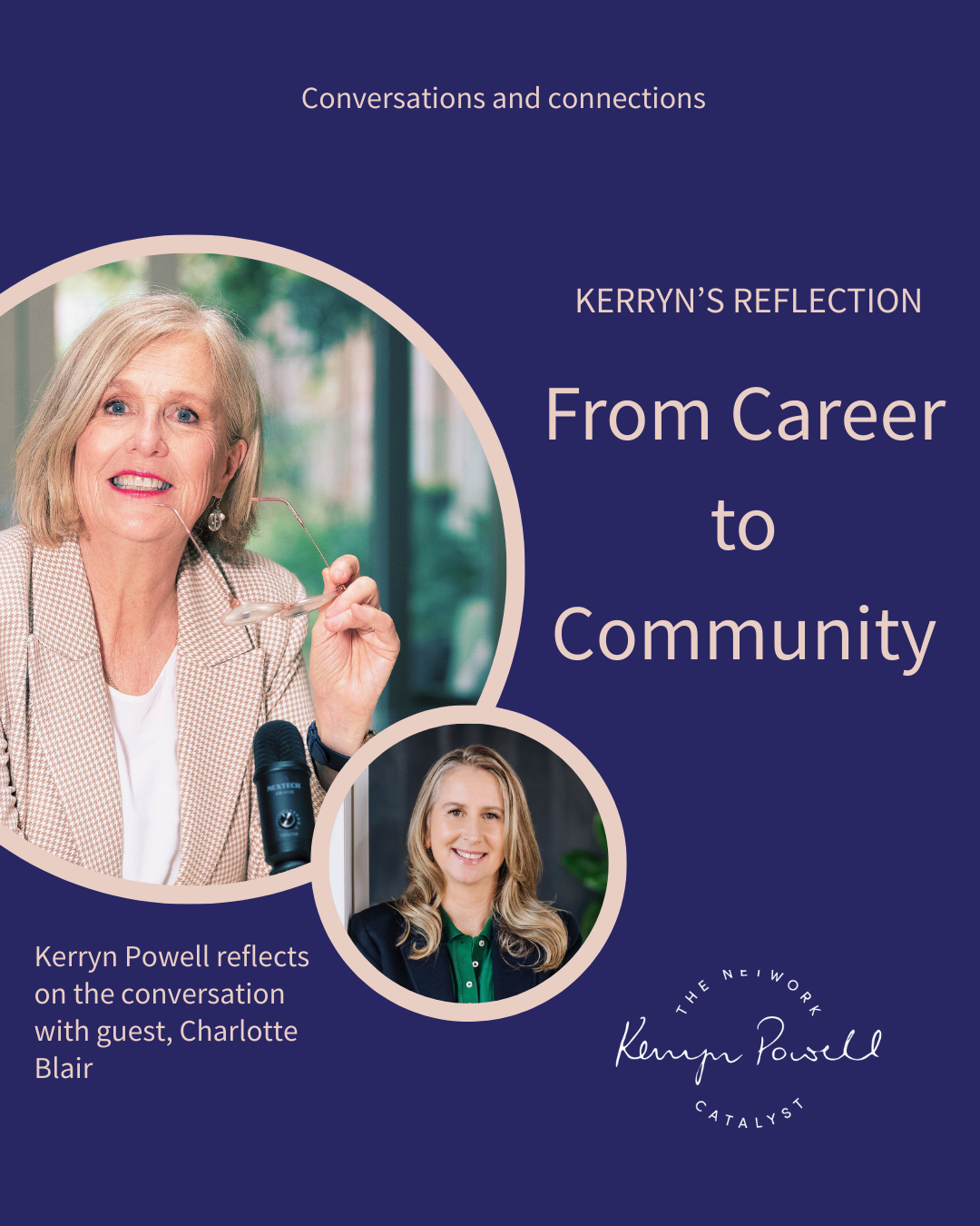 Reflection: From Career to Community