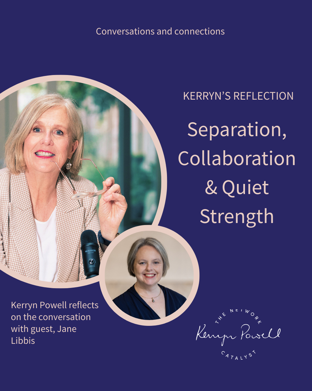 Reflections : Separation, Collaboration &amp; Quiet Strength