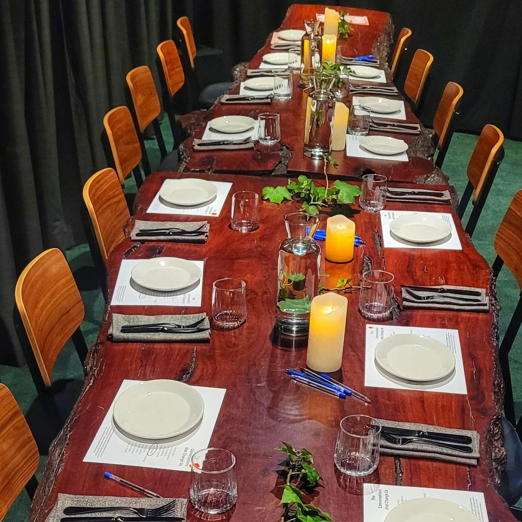Conversations over dinner with Kerryn Powell