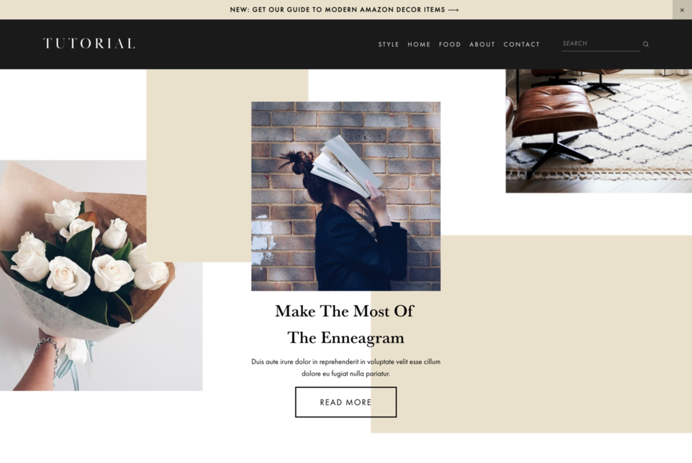 Traditionel Regan Uskyldig 10 Ways To Make Your Squarespace Site More Dynamic — GoLive: Squarespace  Website Templates