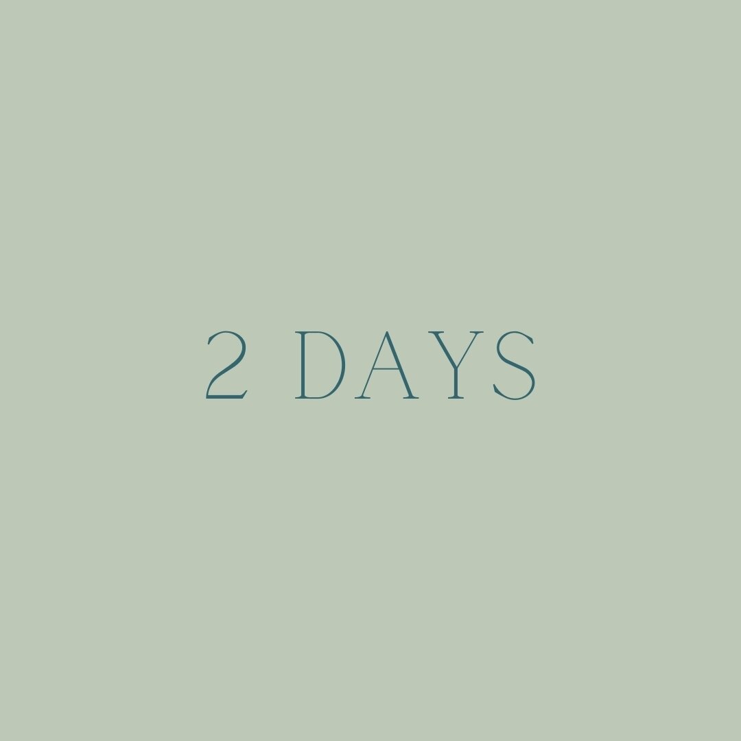 2 days... and no it isn't my baby announcement 😆 😂

#anxiety #embodiment #safespace #traumarecoveryroach
#attachment #selfawarenessjourney #selfcompassionpractice
#releasestress #somatichealing #deepbreathing #innerchildhealing
#burnout #burntoutmu