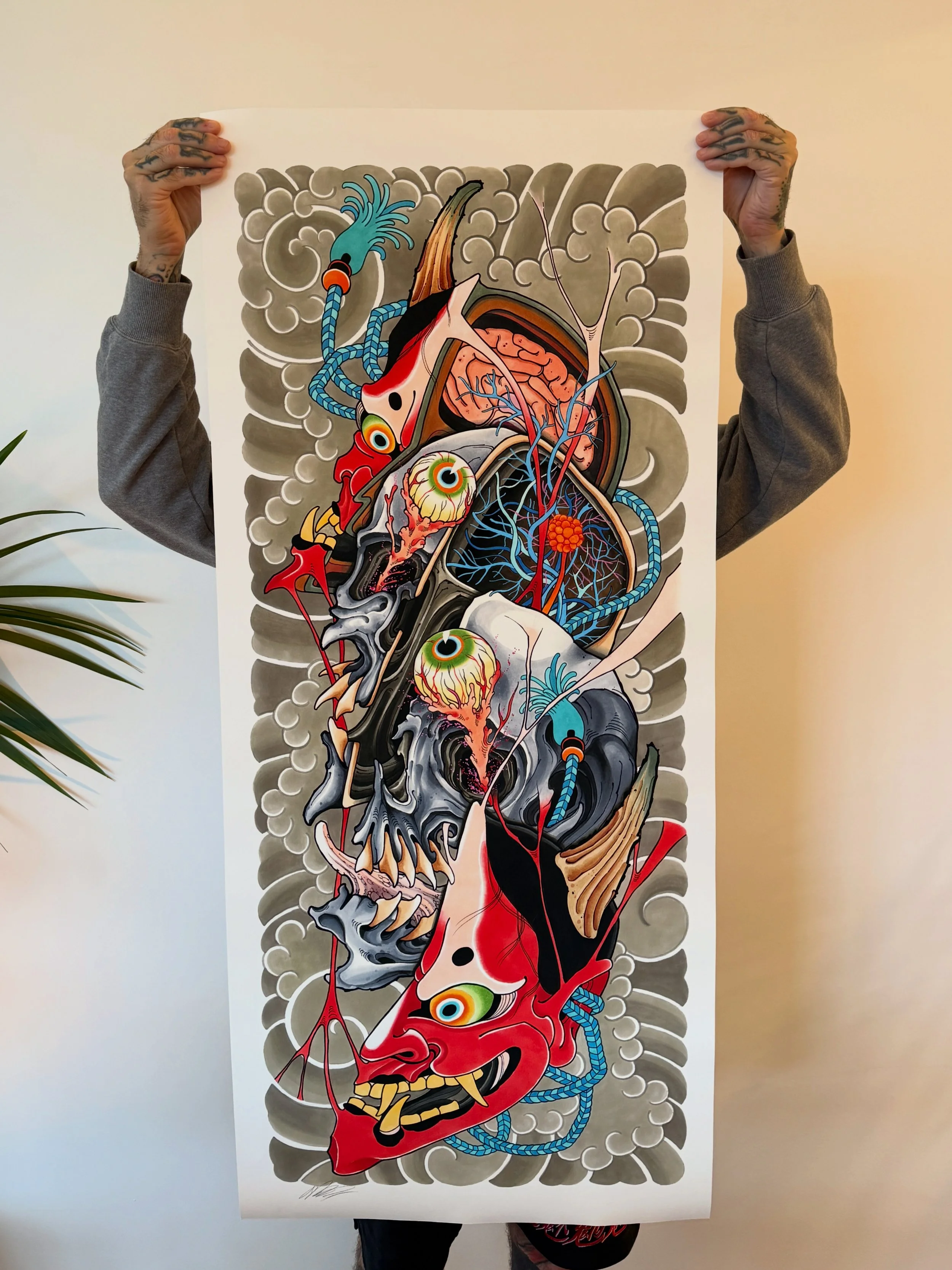 SPLIT HEAD XL PRINT #1