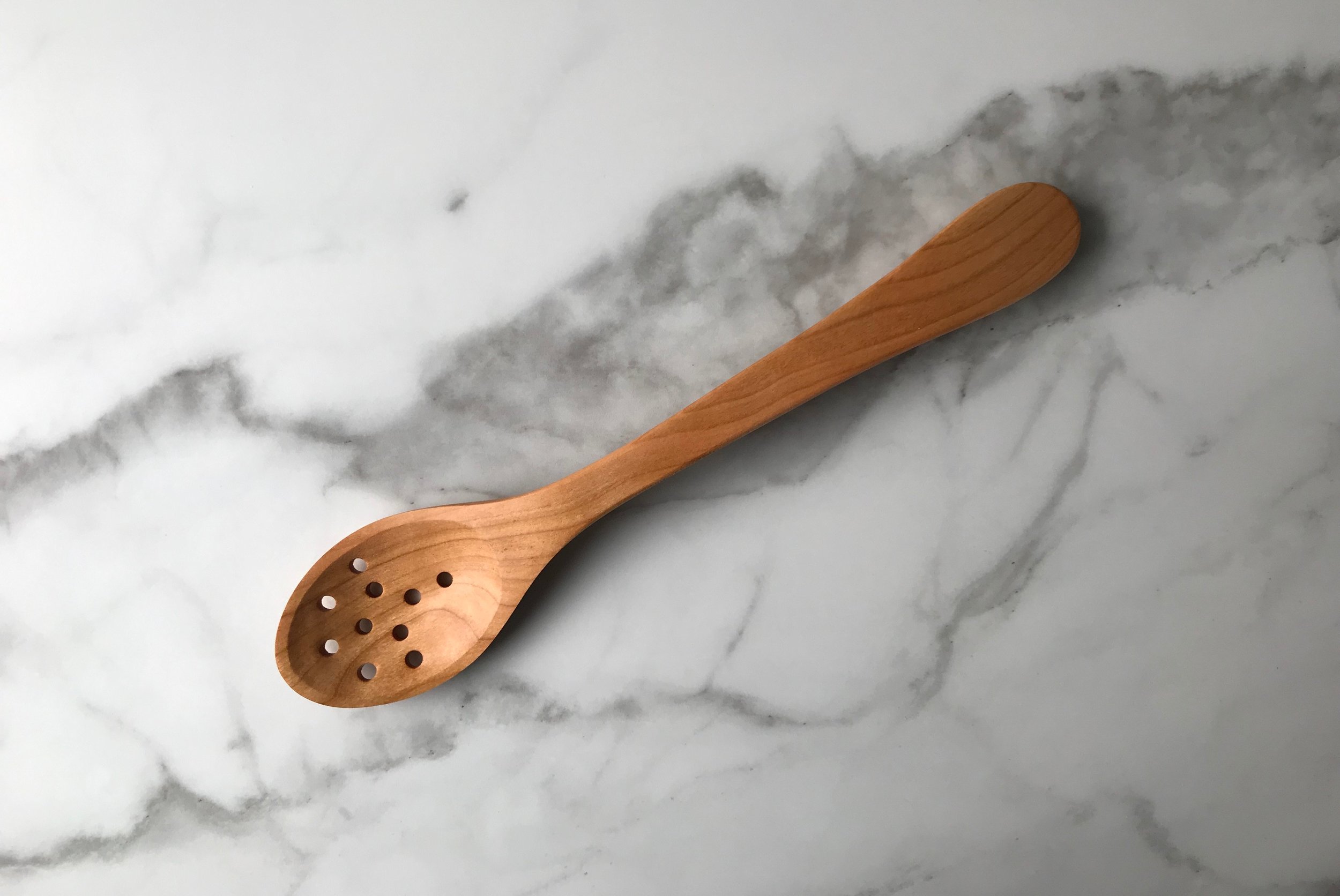 cherry colander spoon