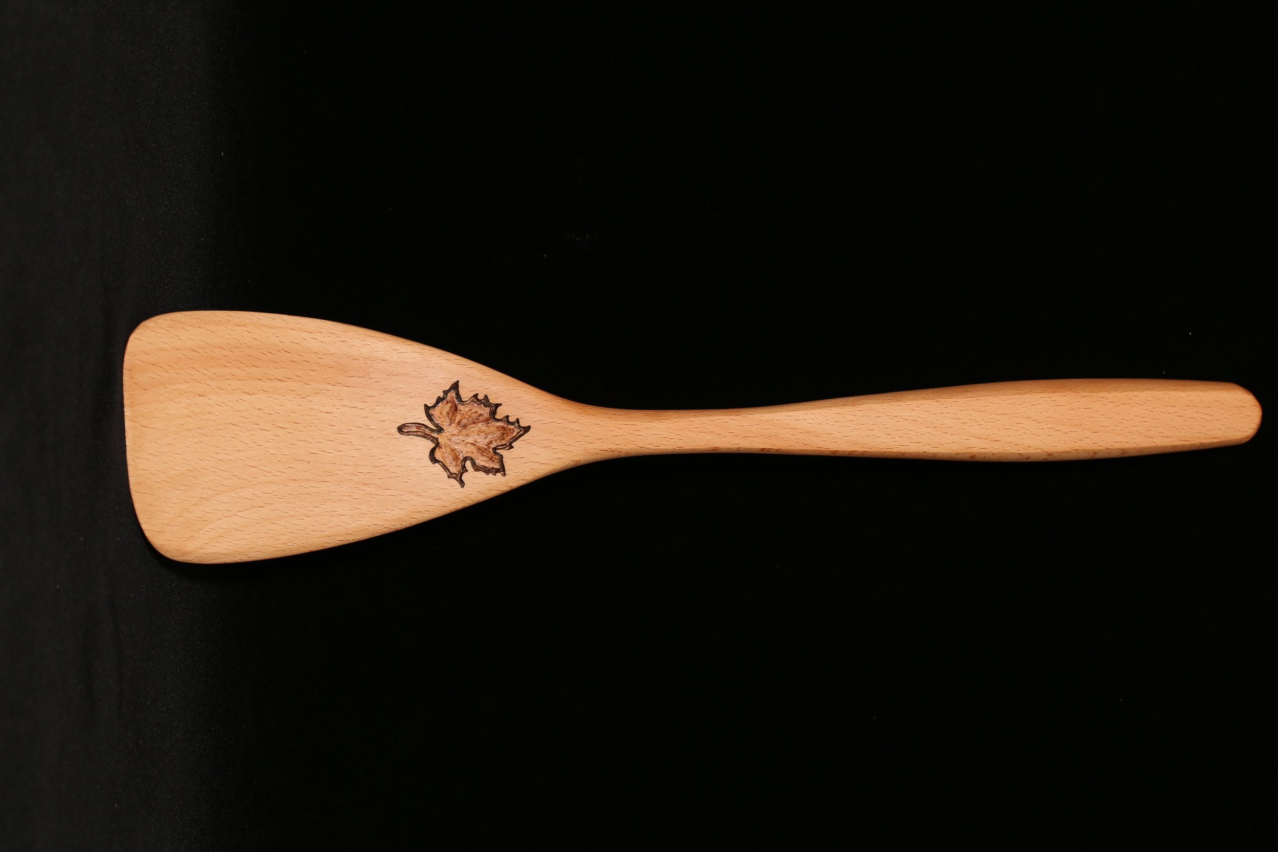 Maple Spoon with Hand Engraving