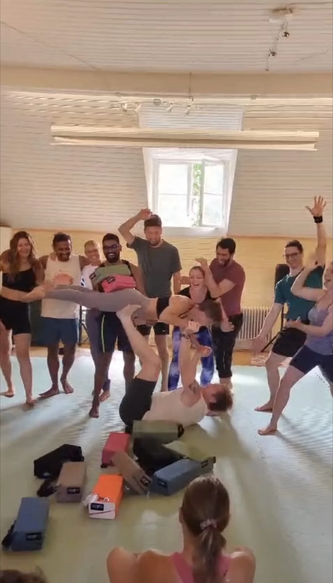 The Acro Backs Give Away to Acro Midsummer Fest in Sweden!