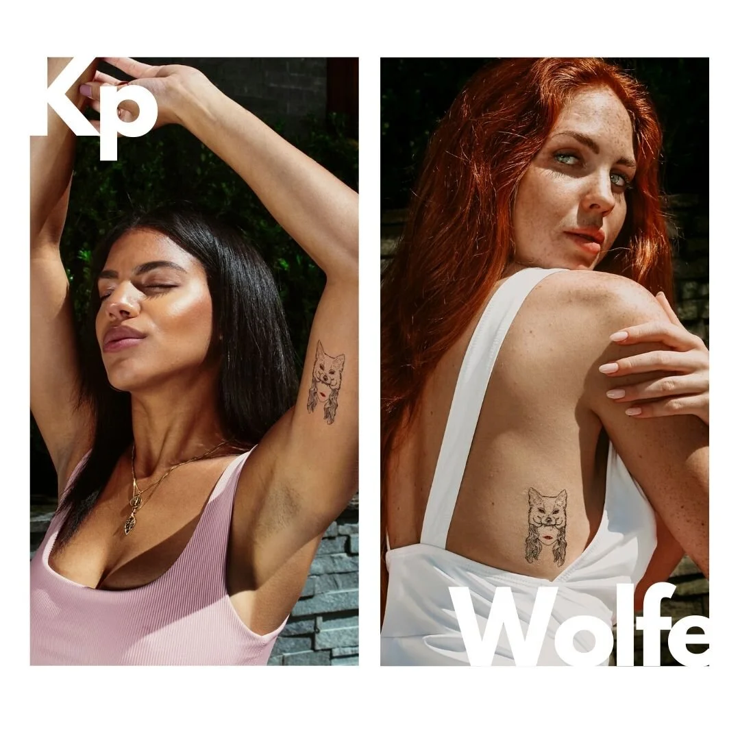 KP Wolfe Temporary Tattoo