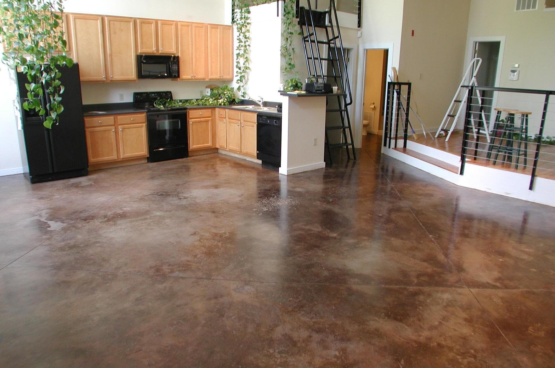 Painting Concrete Floors