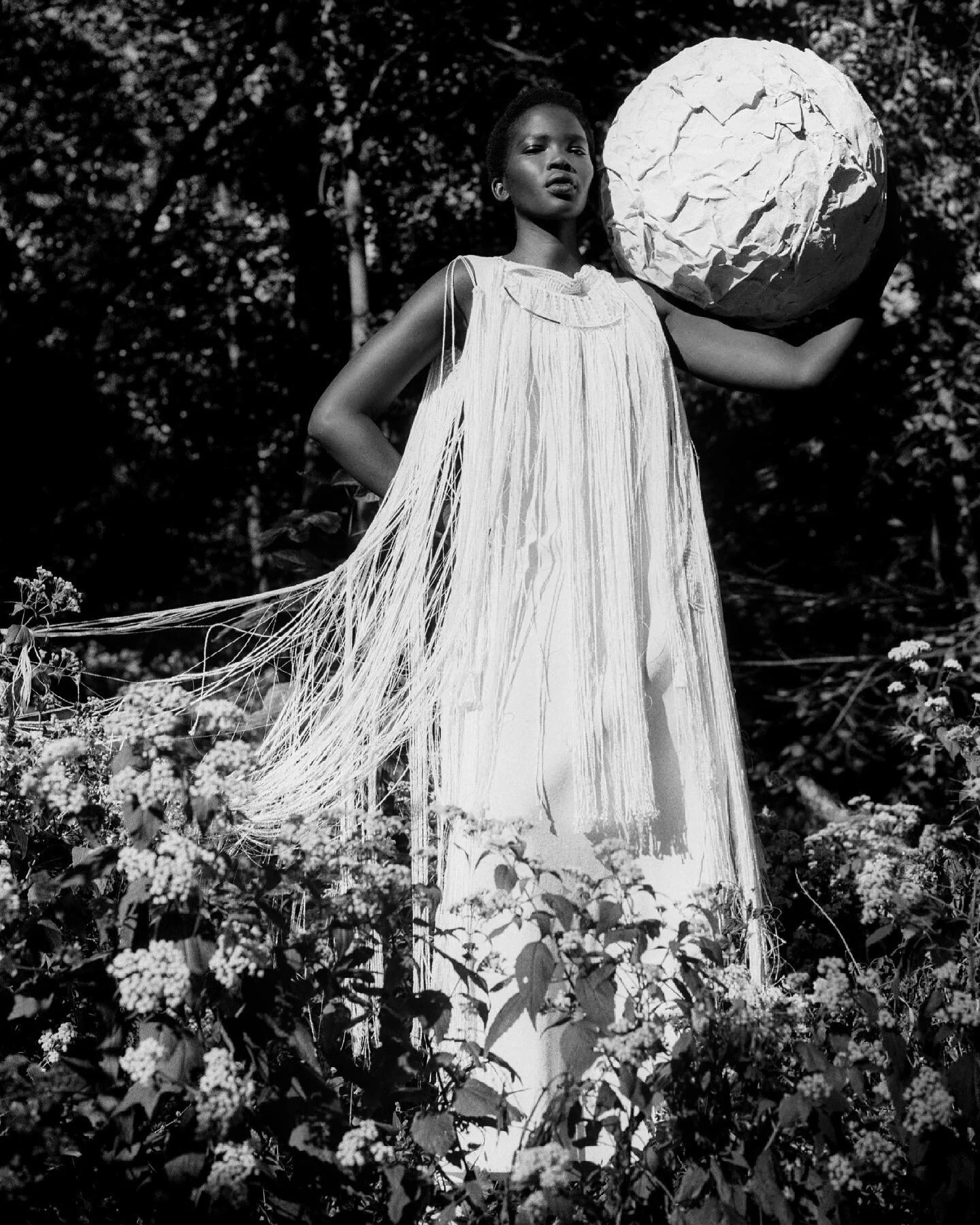 Can&rsquo;t get over @aamitolagum for @vogueportugal 🖤