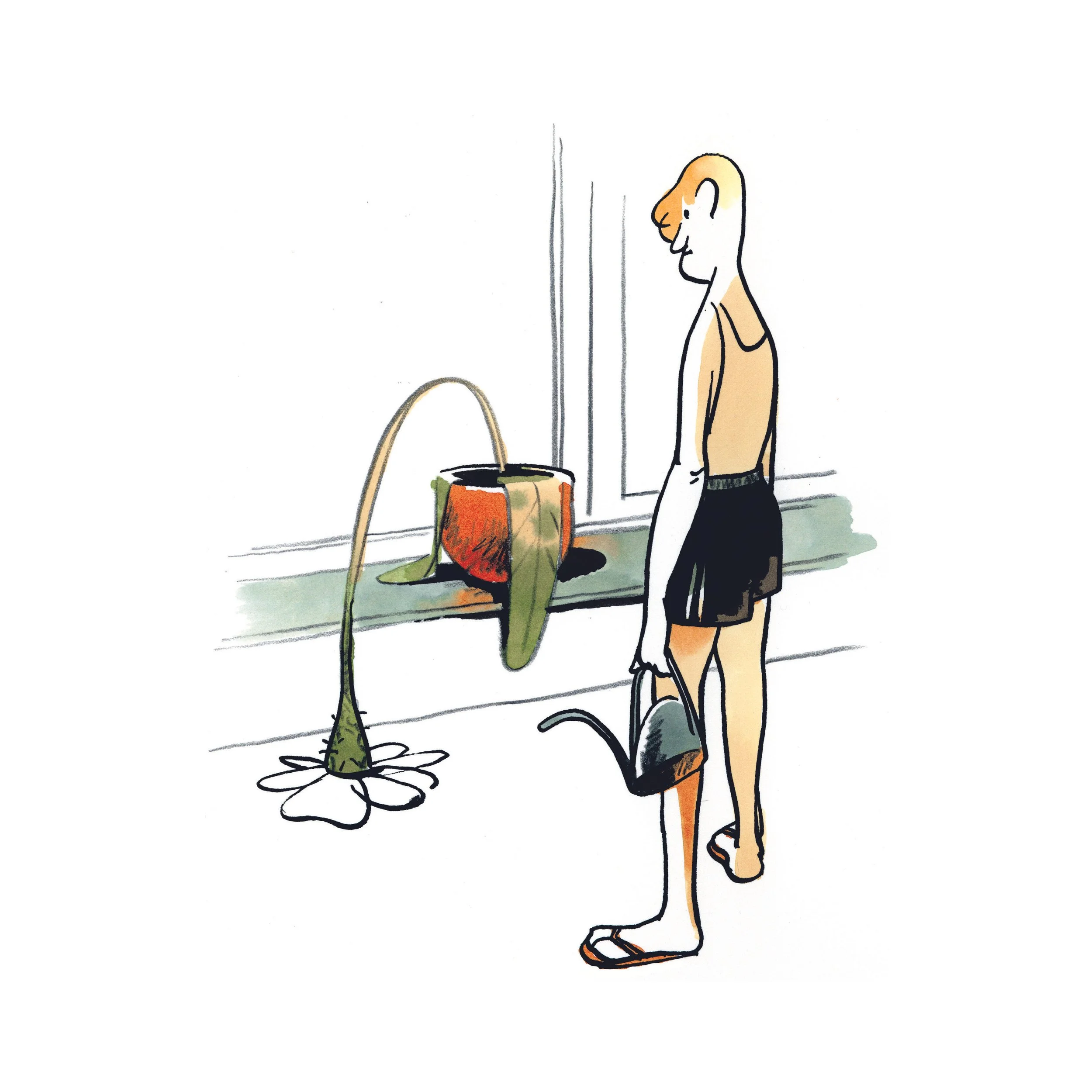 Good morning (original drawing)