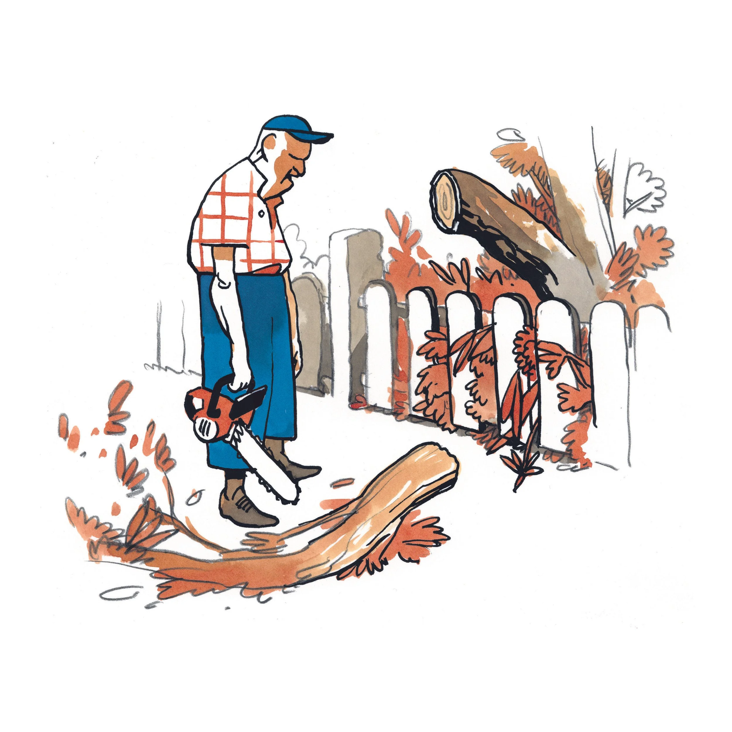 Die Linie (original drawing)