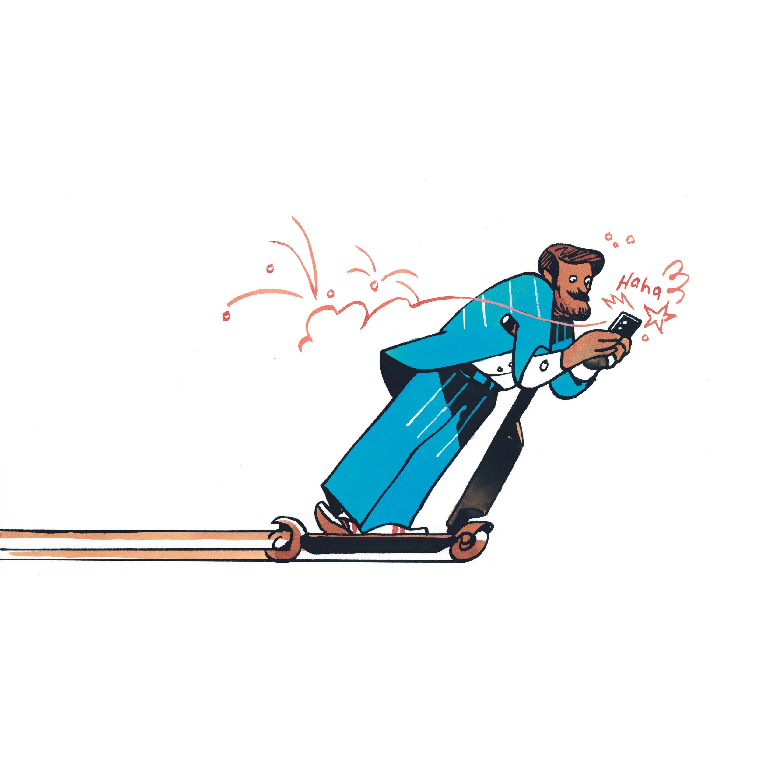 Haha (original drawing)