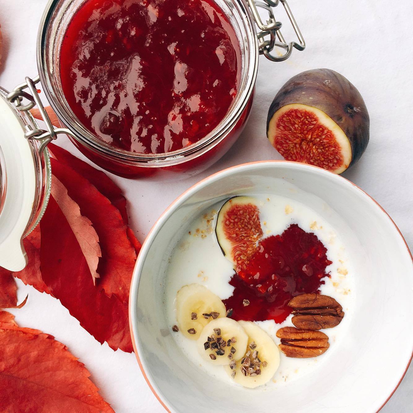 Red Plum Compote