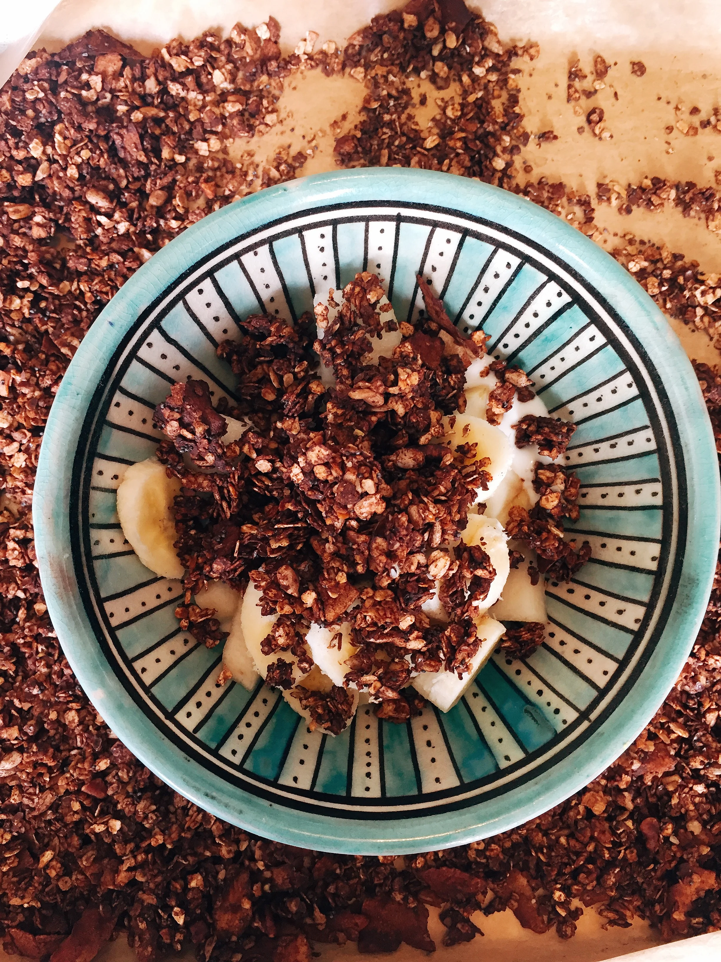Chocolate Coconut Granola 