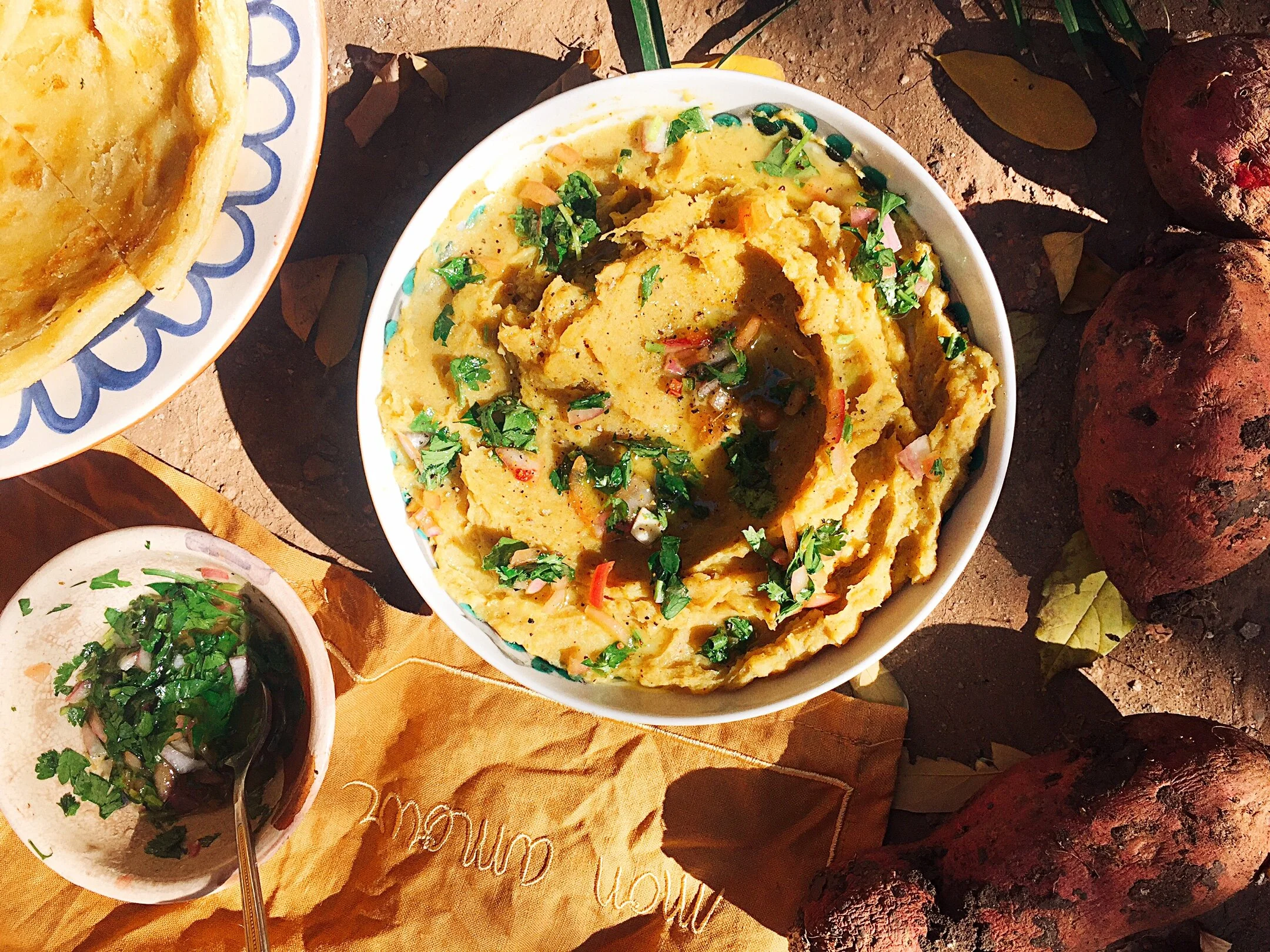 Moroccan Sweet Potato Puree 