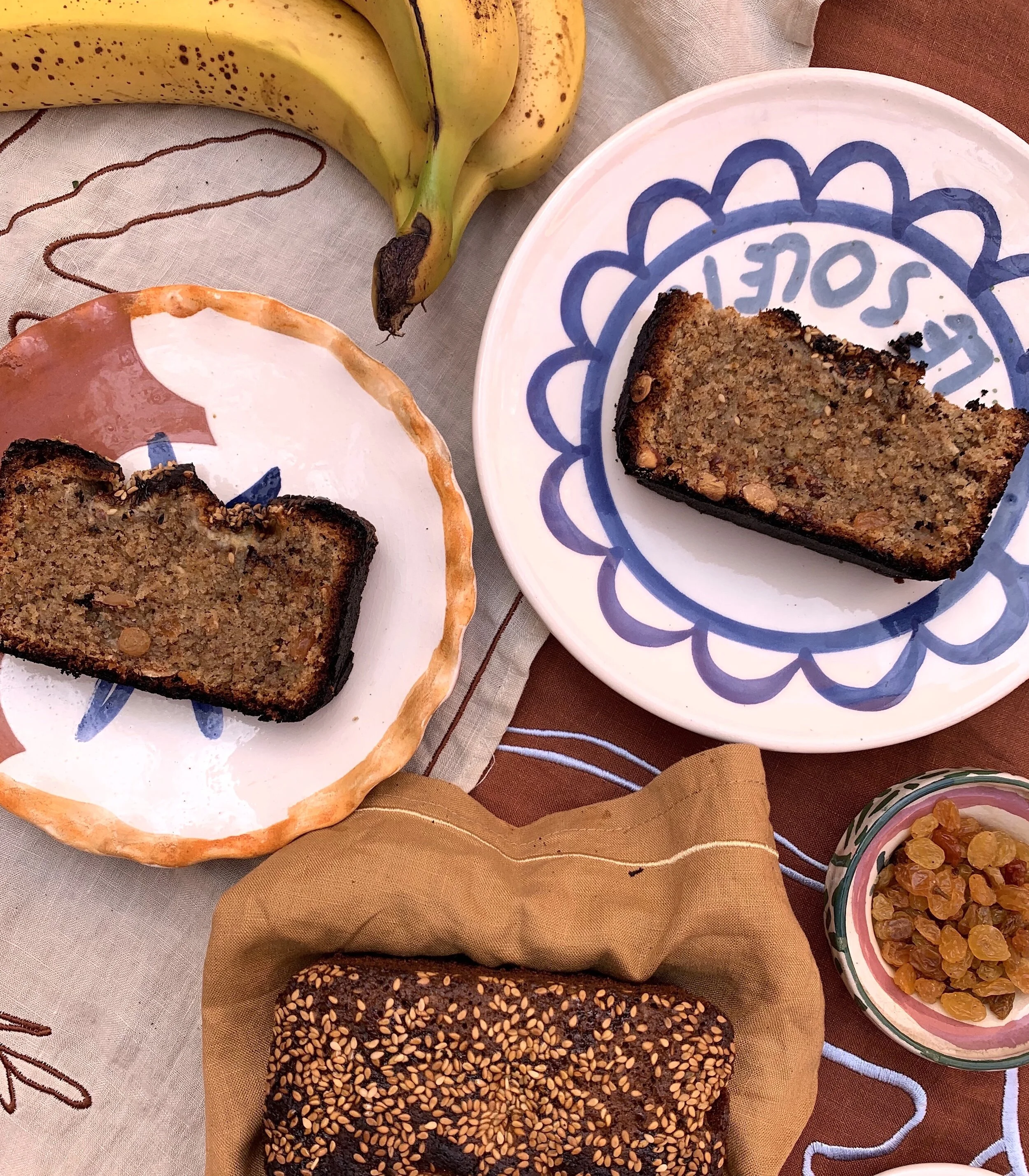 Banana Bread With Orange Water