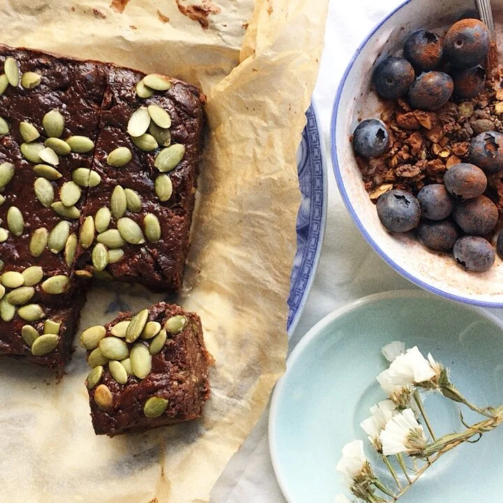 Fudgy Chocolate Courgette Cake