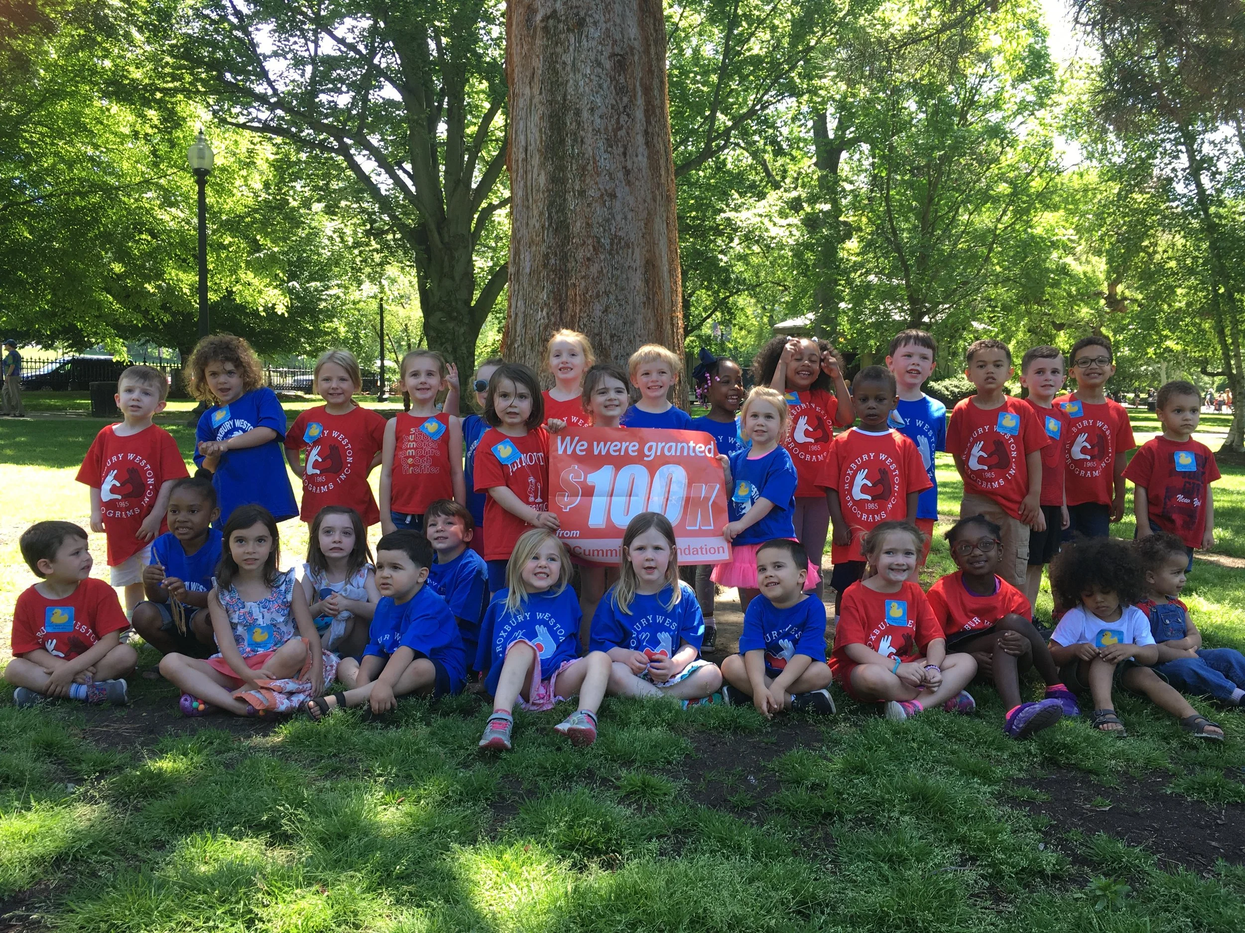 RoxWes receives a $100k for 100 grant from the Cummings Foundation!