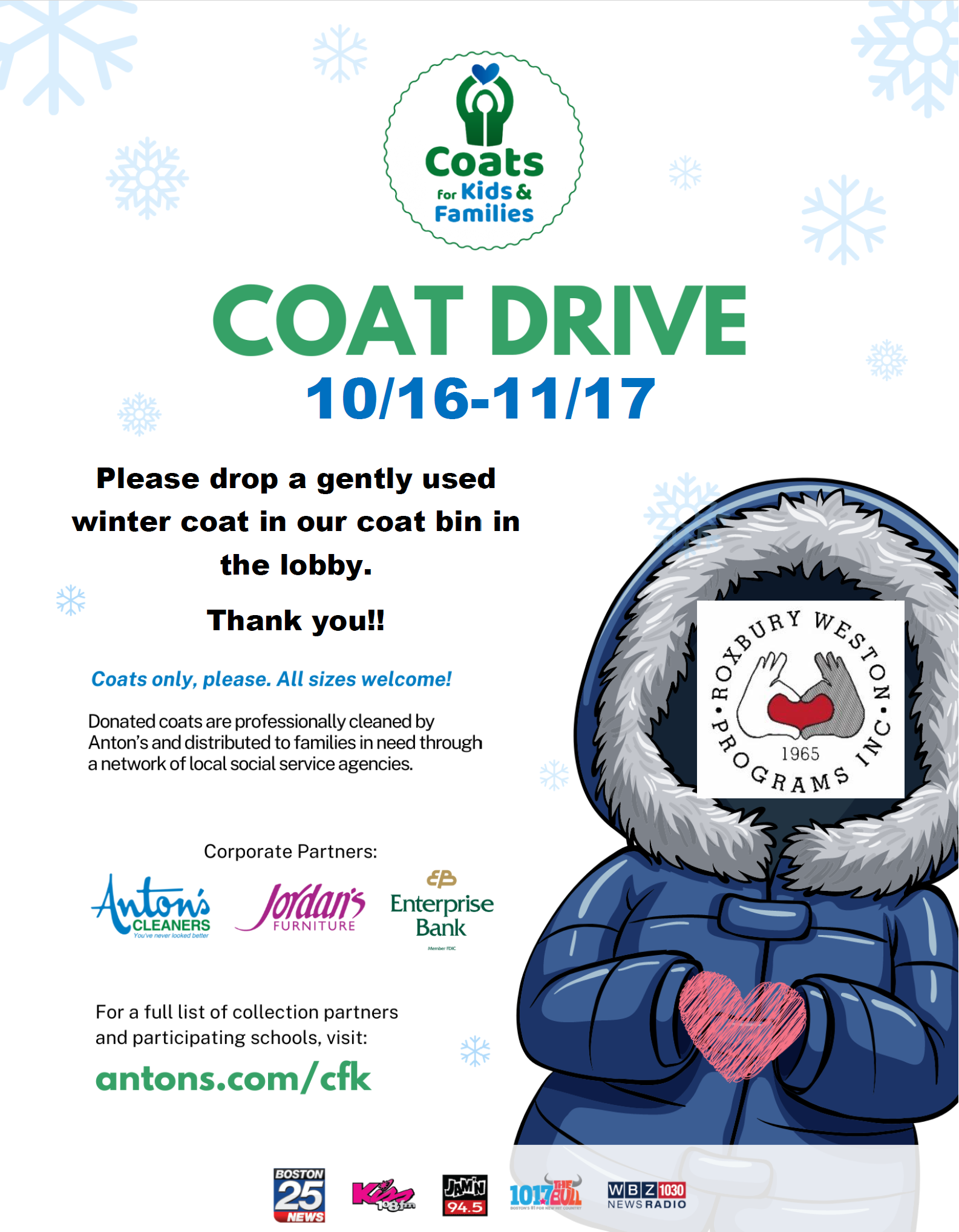 Coat Drive 2023-2024