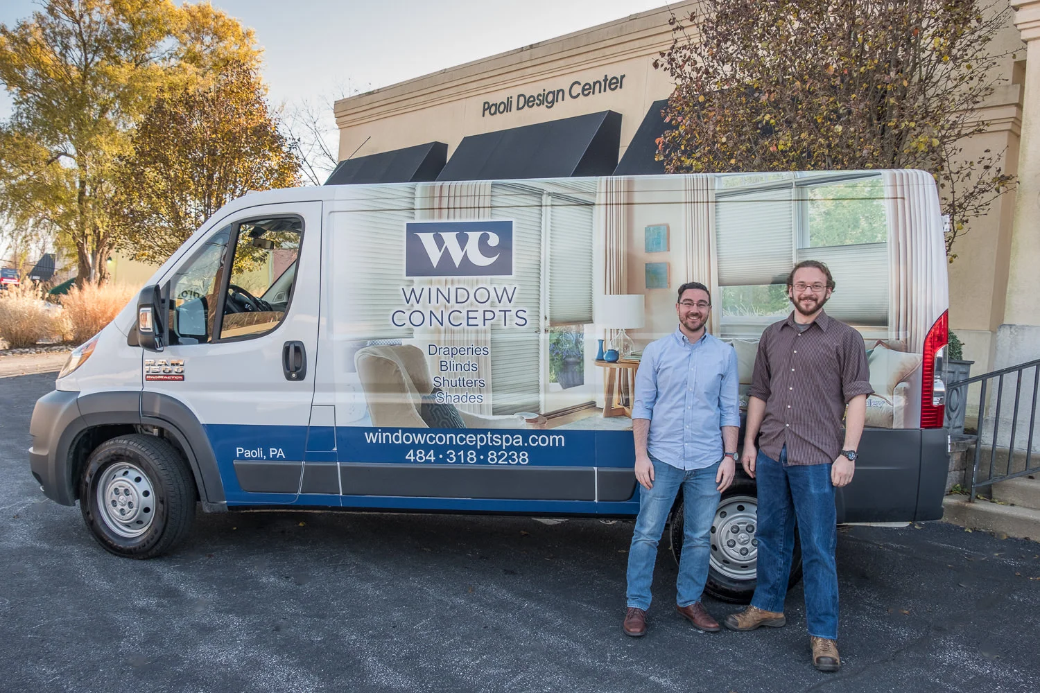 Our expert installers, Josh (right) and Andrew (left)