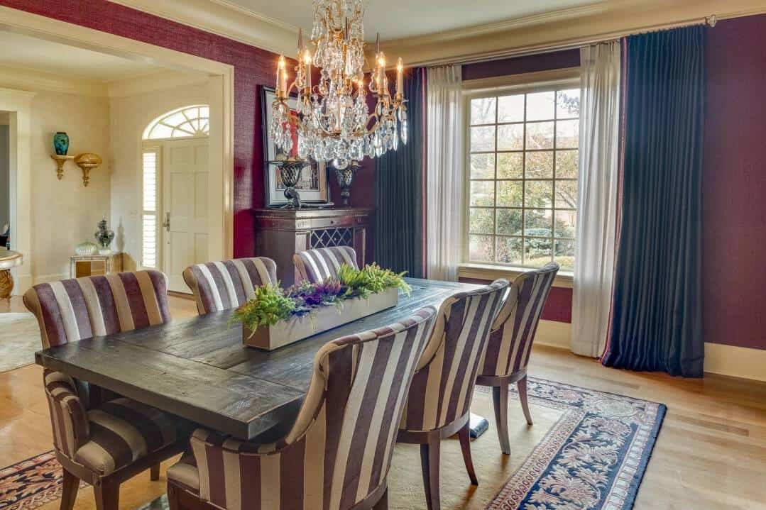 Custom Draperies for Dining Rooms Near Paoli, &amp; Malvern, Pennsylvania (PA)