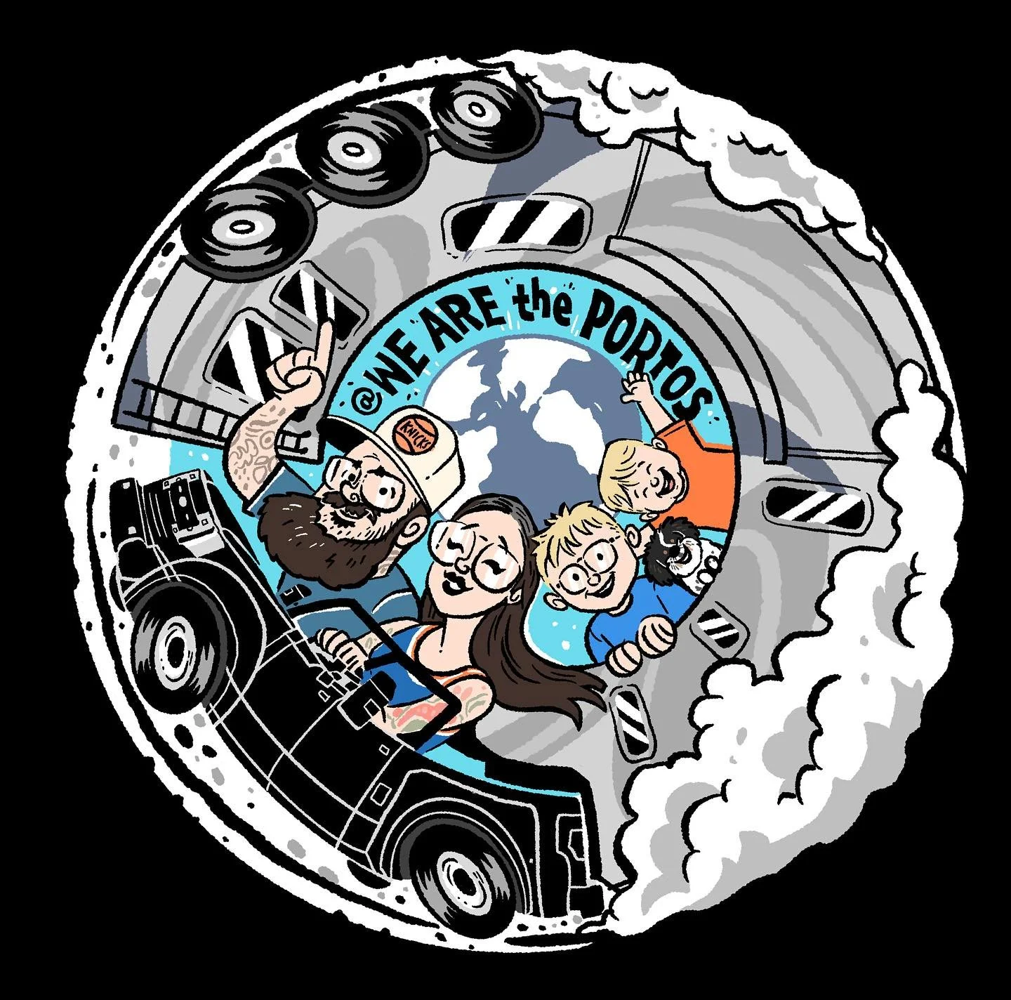 New logo thanks to the incredibly talented @itsbillmain  And yes, I, Phil am a passenger prince.

Do you like it?!