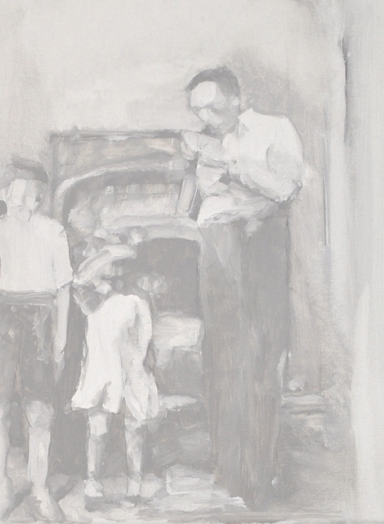 Image 2 Withdrawal Oil&Graphite on Canvas 28x21cm 2010 Maeve Curtis.jpg