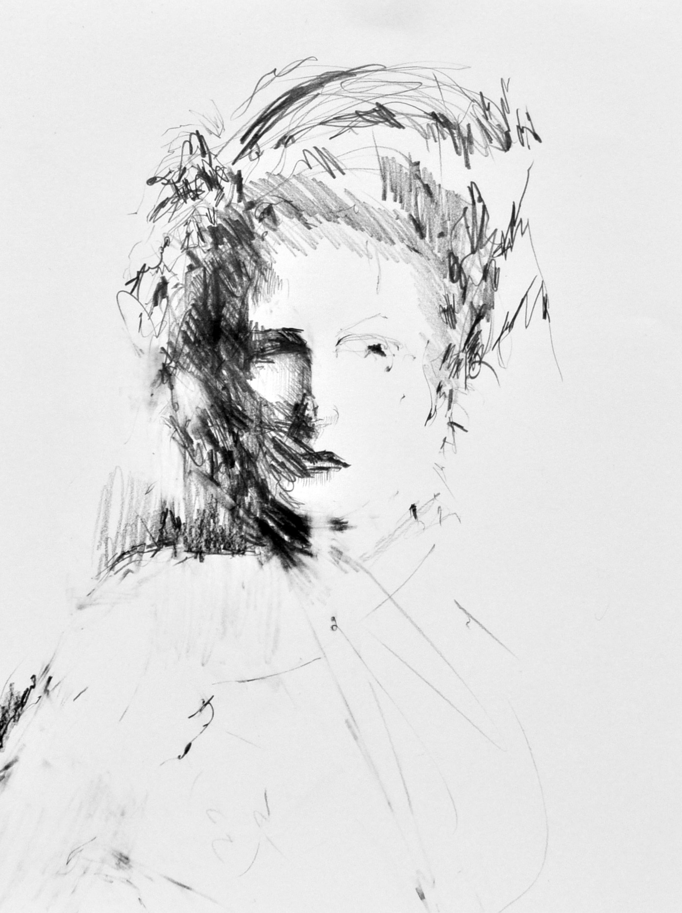 I wait towards you pale with the effort of it Graphite on Paper 31cm x 23cm Maeve Curtis 2010 www.maevecurtis.ie.jpg