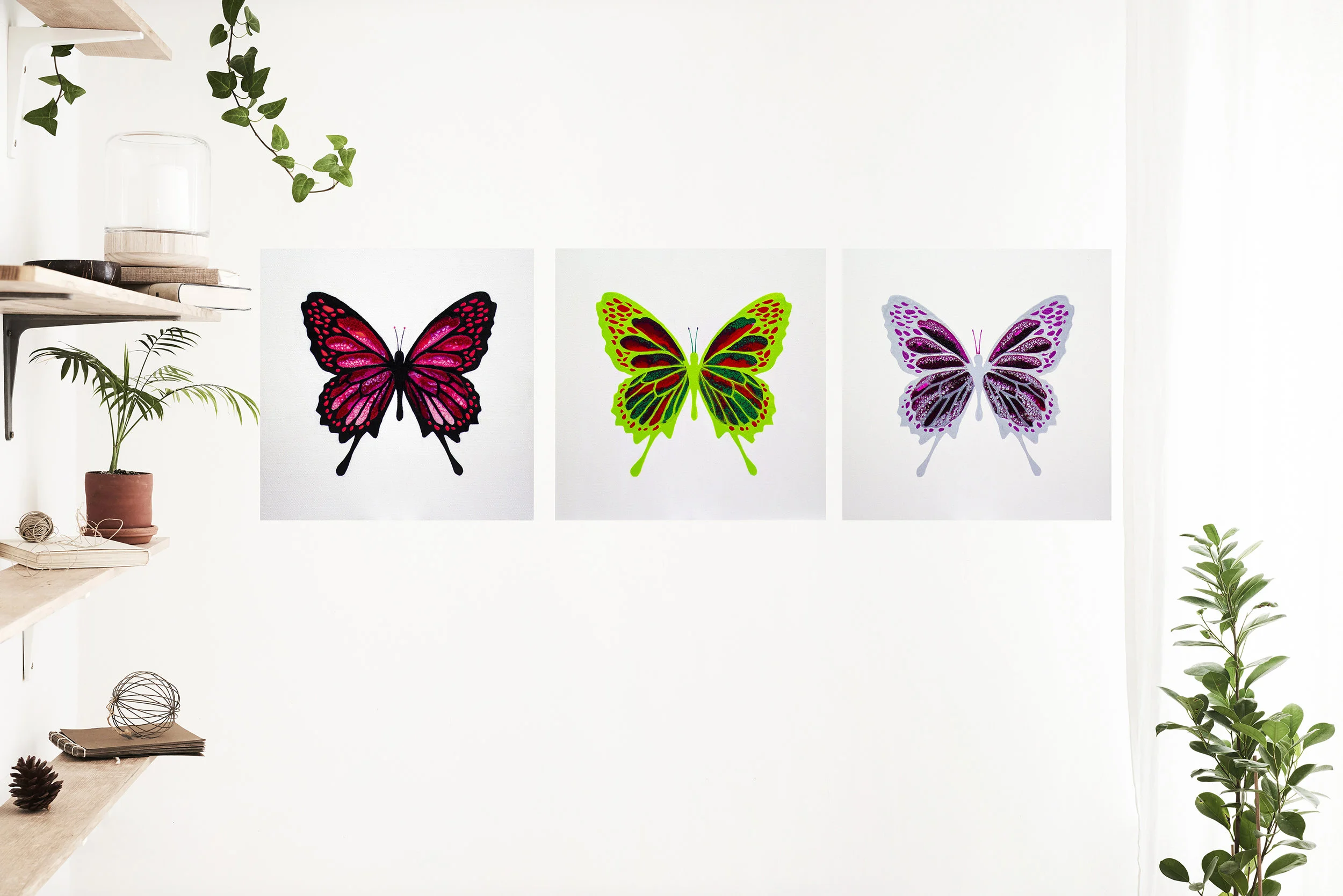 New Beginnings Triptych lV