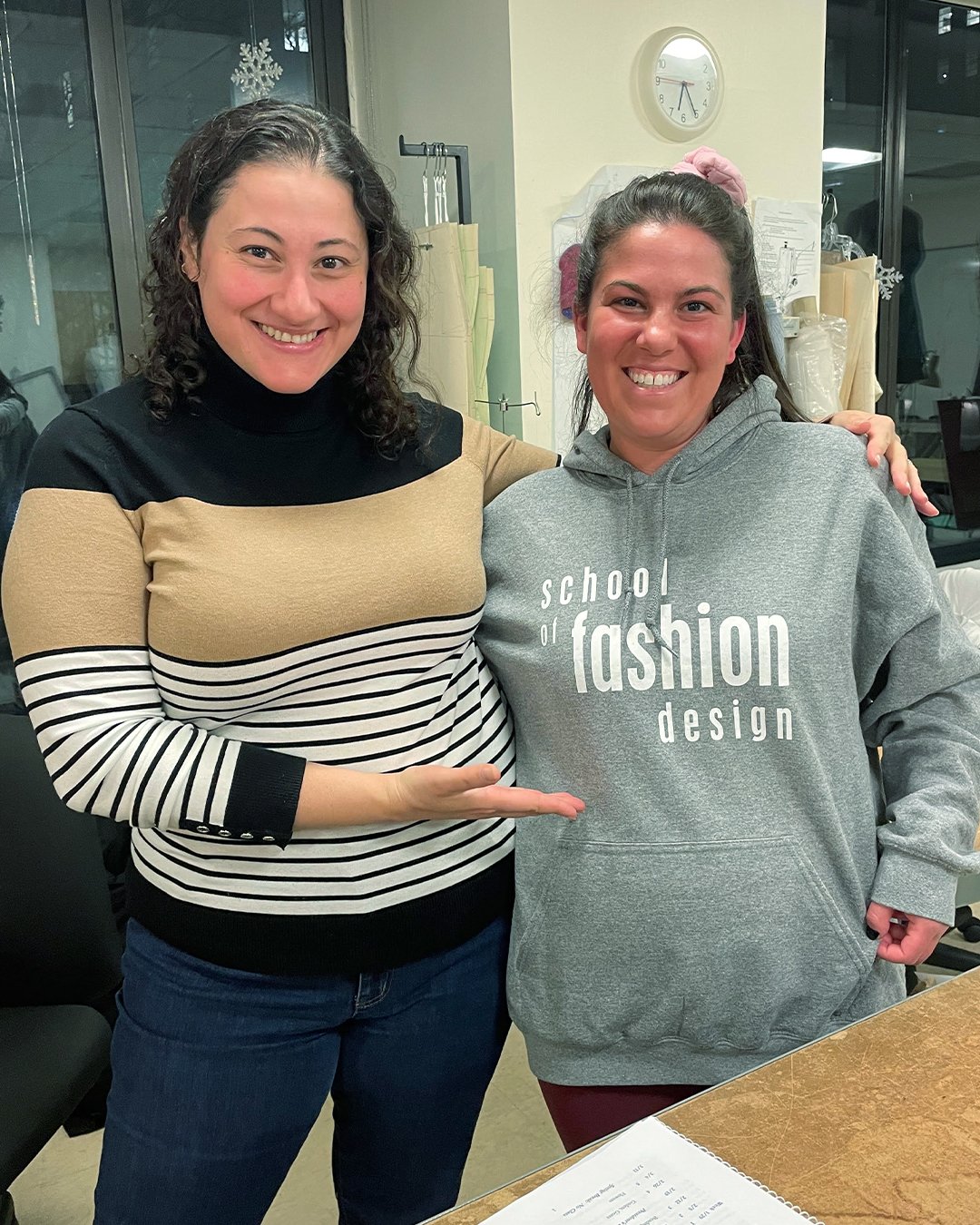 We love when our students and alumni embrace our school&rsquo;s spirit! Shop our school  store for original SFD merch! Links in bio! 👕👚👗
.
.
.
.
#SFDpride #fashiondesign #bostonfashion #fashionstudent #fashioneducation