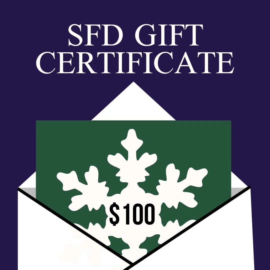 📚🌱🎒 SMALL BUSINESS SATURDAY &mdash; 
🎁 Give someone you love an SFD experience with a $100 School of Fashion Design gift certificate!Perfect for classes, workshops, or supply kits! It&rsquo;s the ultimate way to inspire creativity and nurture the