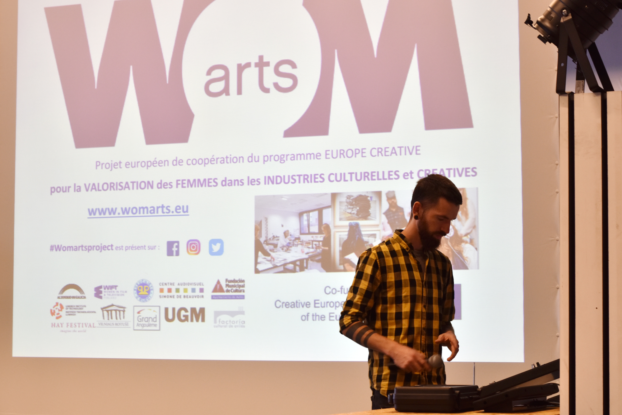 Wom@rts Residency Public Talk & Mayoral Visit