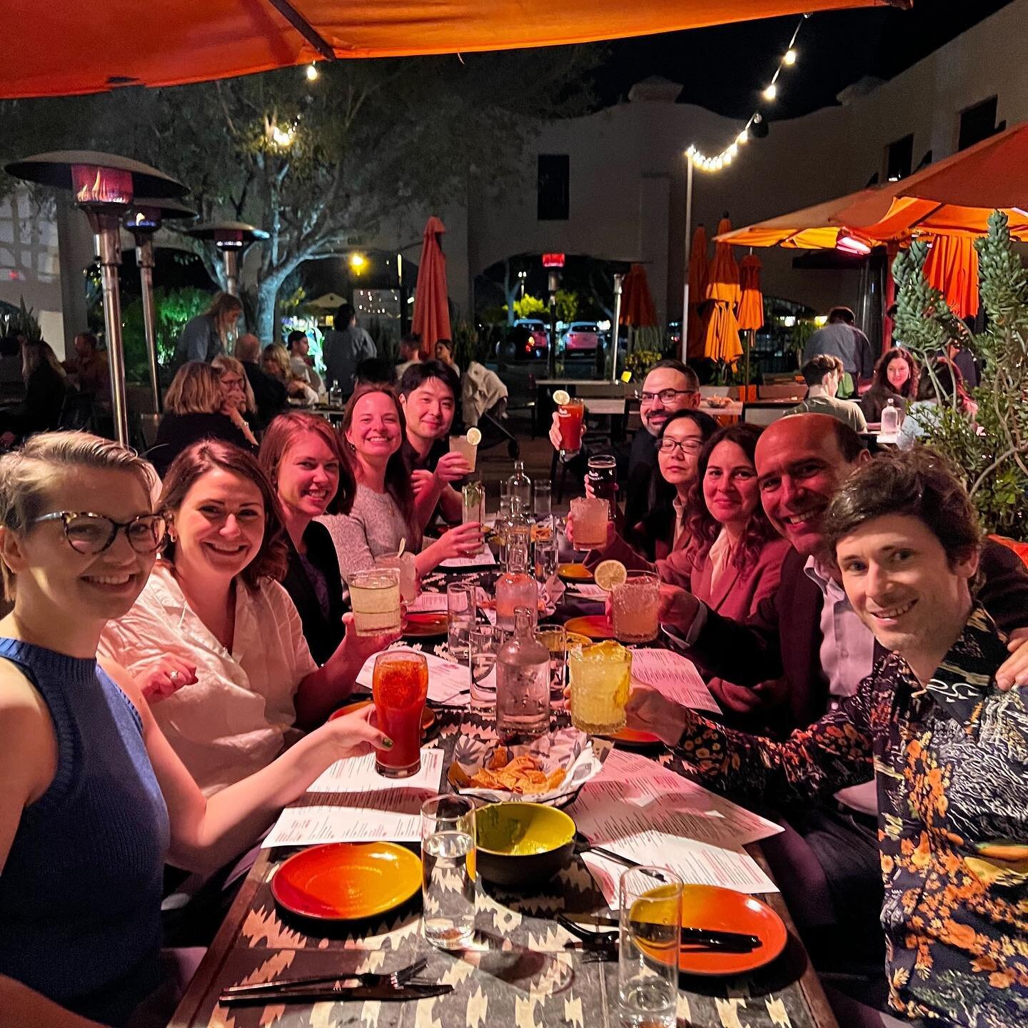 #mancialab reunion at BPS 2023! Congrats to all our presenters on a fabulous meeting! Thanks FM for bringing us all together! And apologies to the cryoEM subgroup for the chaos we caused at dinner - warmest regards! #toomanymargs #drinktickets #point