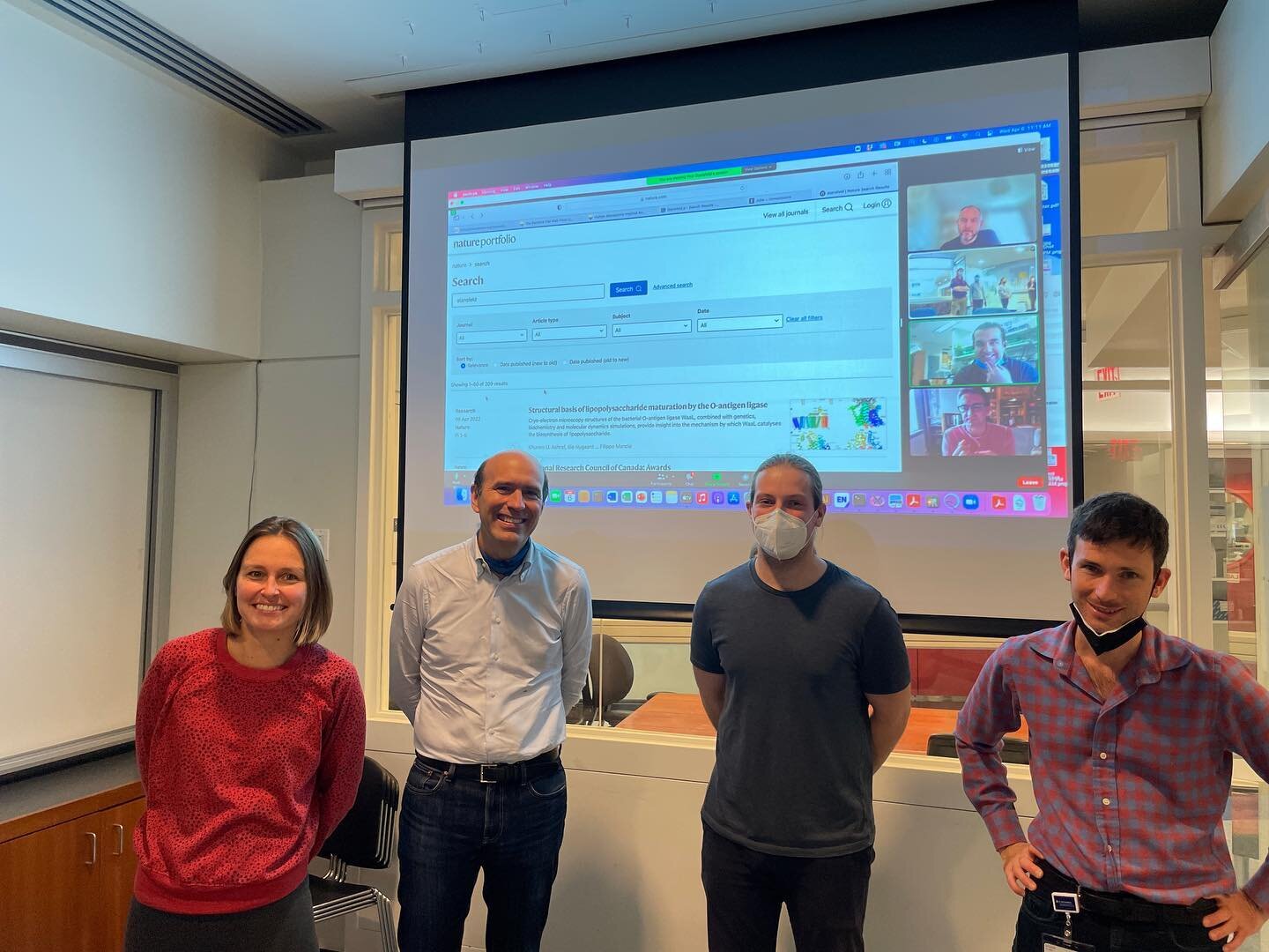 It&rsquo;s Nature publication day! Check out our structure of WaaL now available online! Congrats to first author Khuram and all coauthors!! Glad we could celebrate together via Zoom @rie_pigen23 @aerchethis @sabs9 @meagandufrisne @david.roper2 @olib