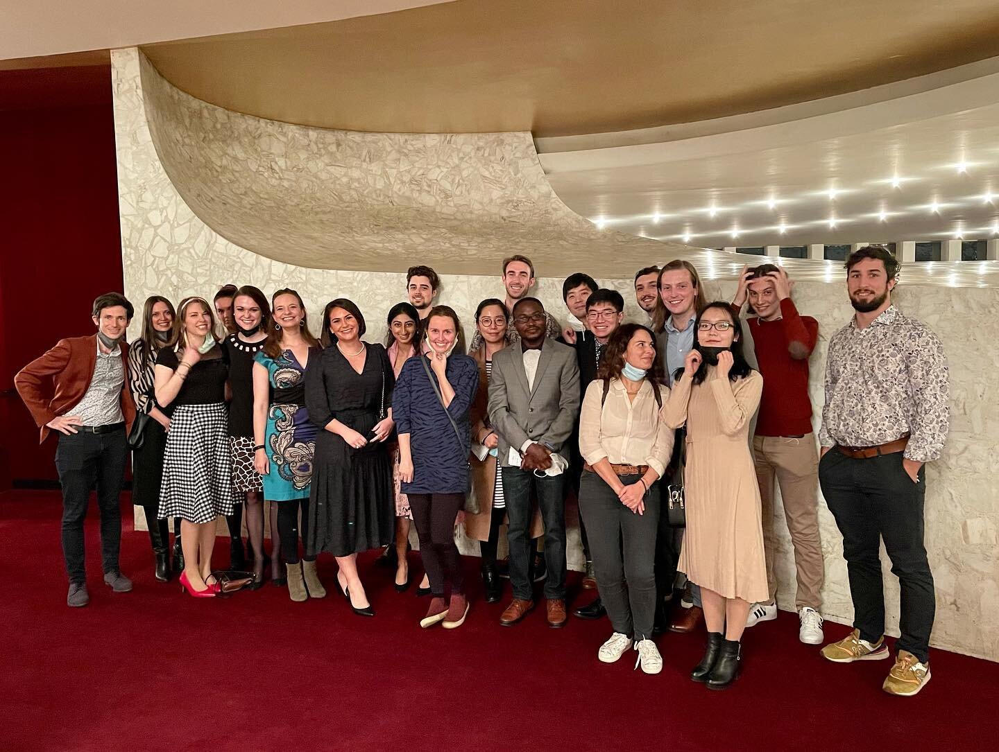 Scientists at the opera! Mancia and Clarke labs enjoying a stunning production of #Turandot at the Metropolitan Opera last night. Bravi tutti! #metopera @metopera @metoperachorus @metoperasupers #mancialab #clarkelab #whereismancia #hopebloodturandot