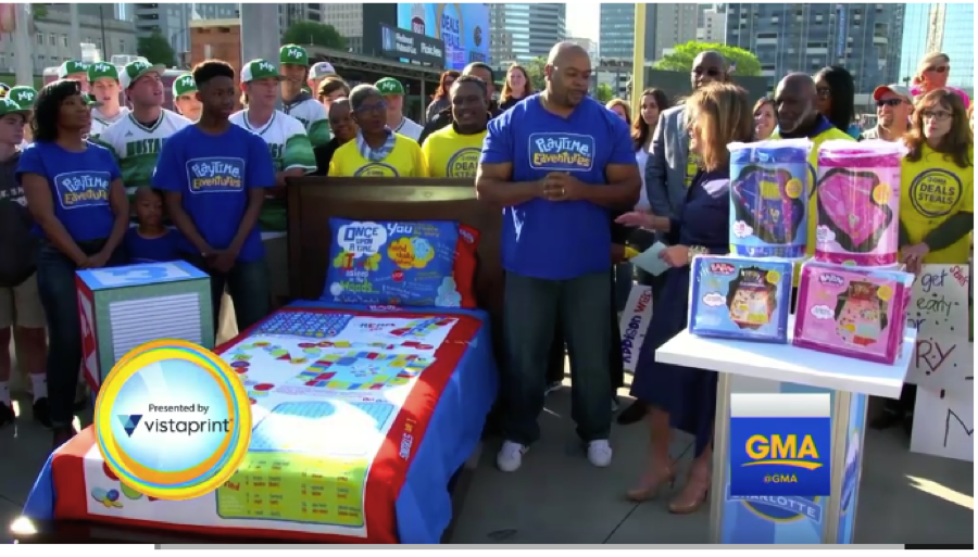 Playtime Sheets featured on Good Morning America
