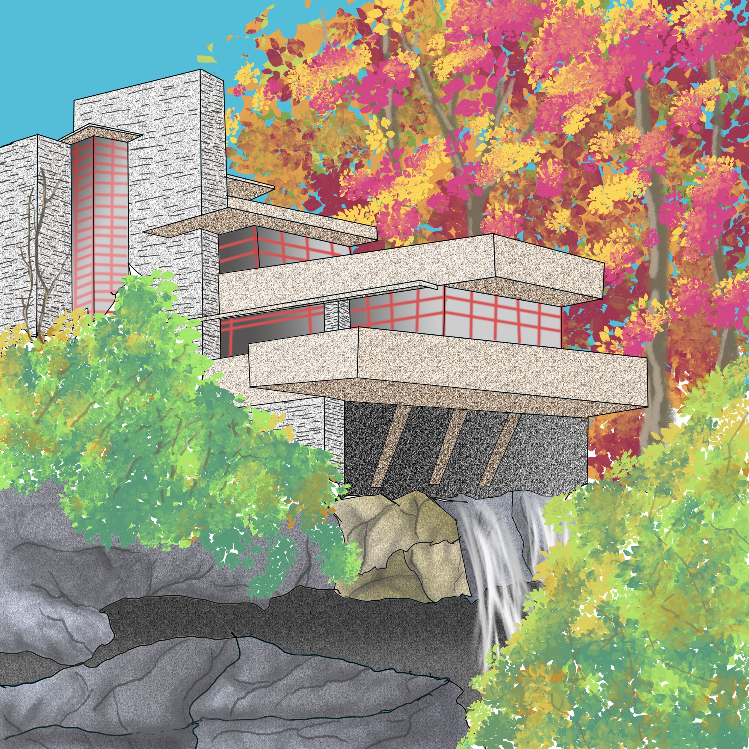 Xia, Chenxiang- Falling water.jpg