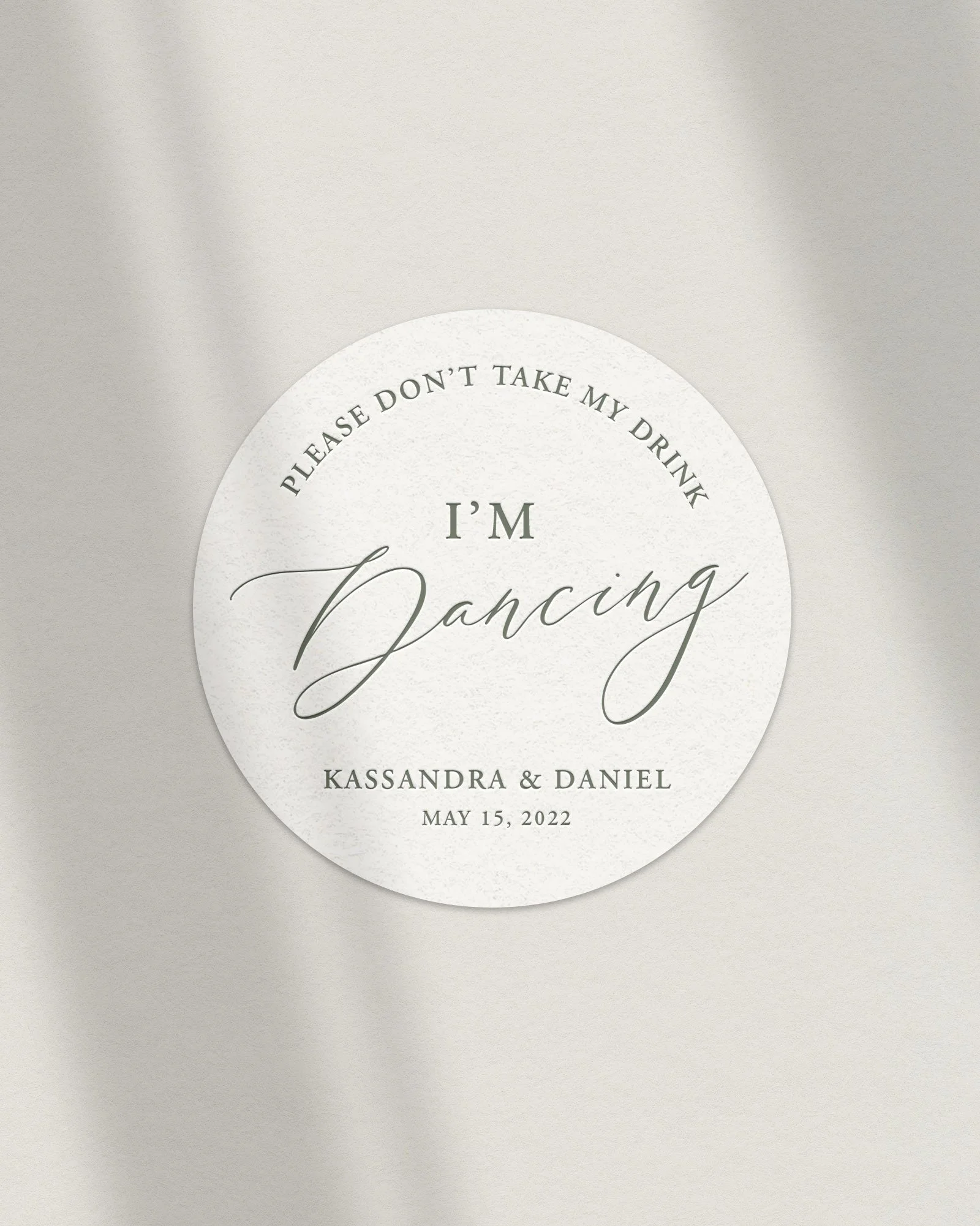 Silk & Serif Coaster