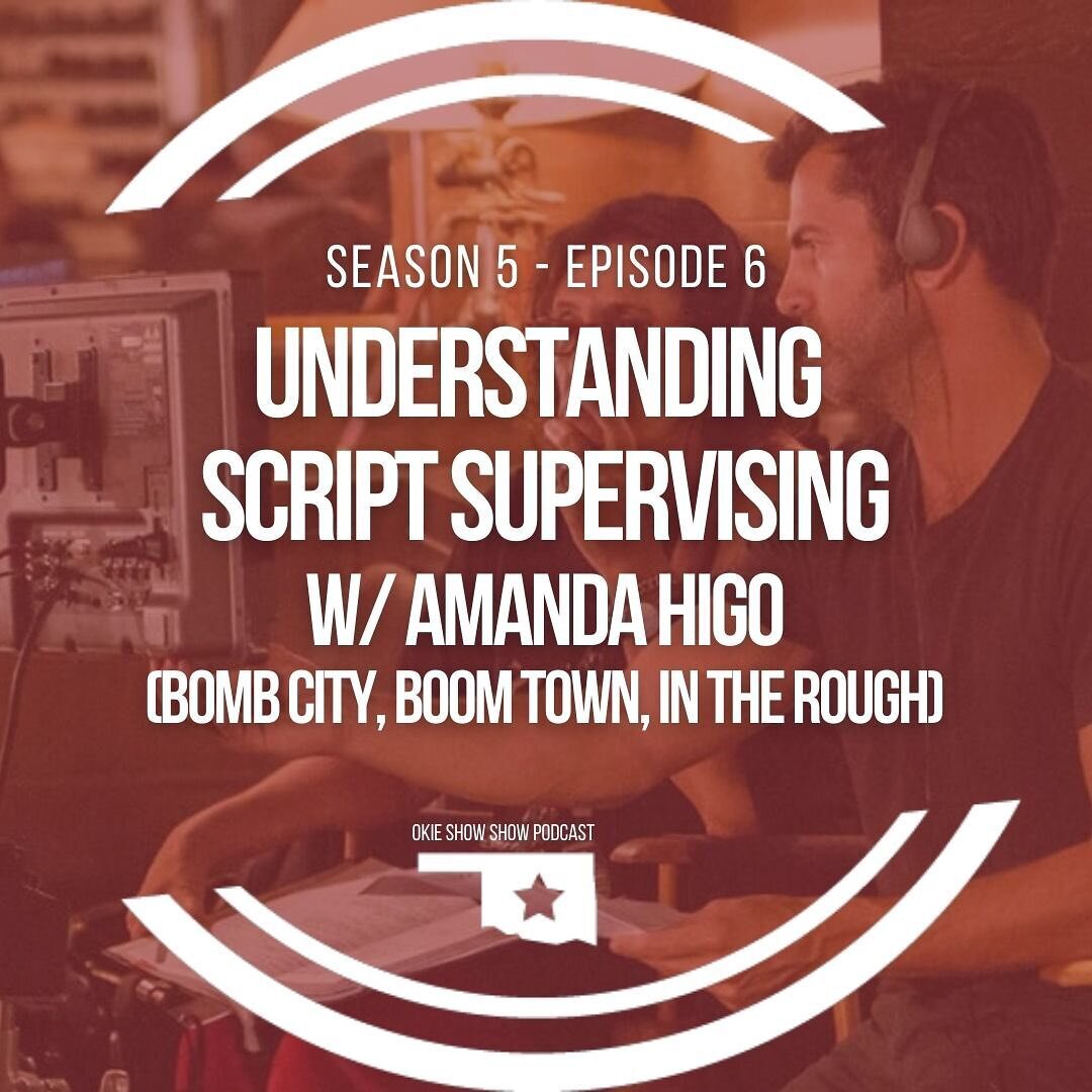 Enjoy our conversation with one of Oklahoma&rsquo;s busiest #scriptsupervisor @filmgirlmandy on our YouTube channel! #oklahomafilm