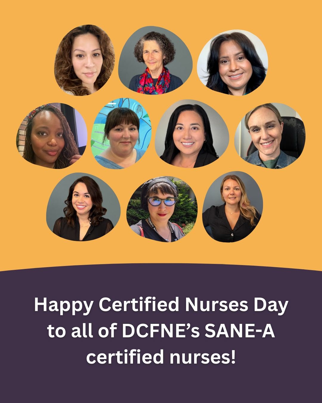 Happy Certified Nurses Day to all of DCFNE&rsquo;s Sexual Assault Nurse Examiner&ndash;Adult/Adolescent (SANE-A) certified forensic nurses! 

This certification reflects a high level of expertise in both evidence collection and trauma-informed patien