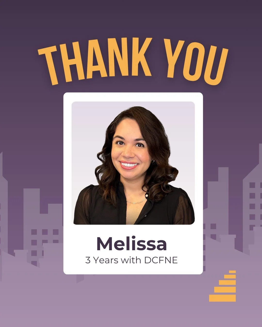Happy 3-year work anniversary to Melissa! 

As a forensic nurse at DCFNE, Melissa goes above and beyond in ensuring that patients have access to the care they deserve. Not only does she provide outstanding clinical care, but she also contributes to o