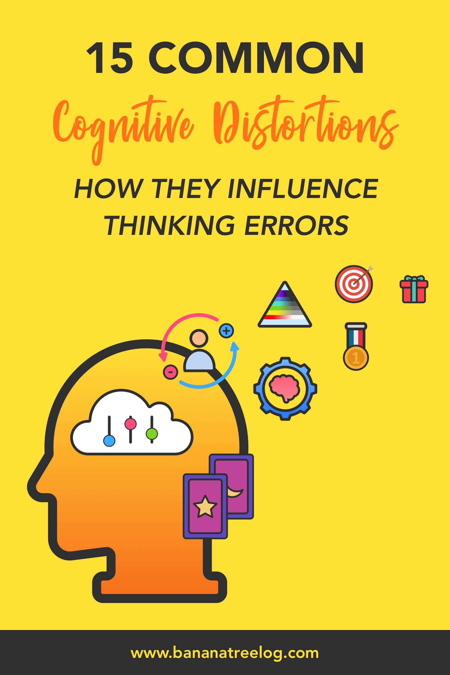15 Common Cognitive Distortions Banana Tree Log 15-common-cognitive-distortions-banana-tree-log