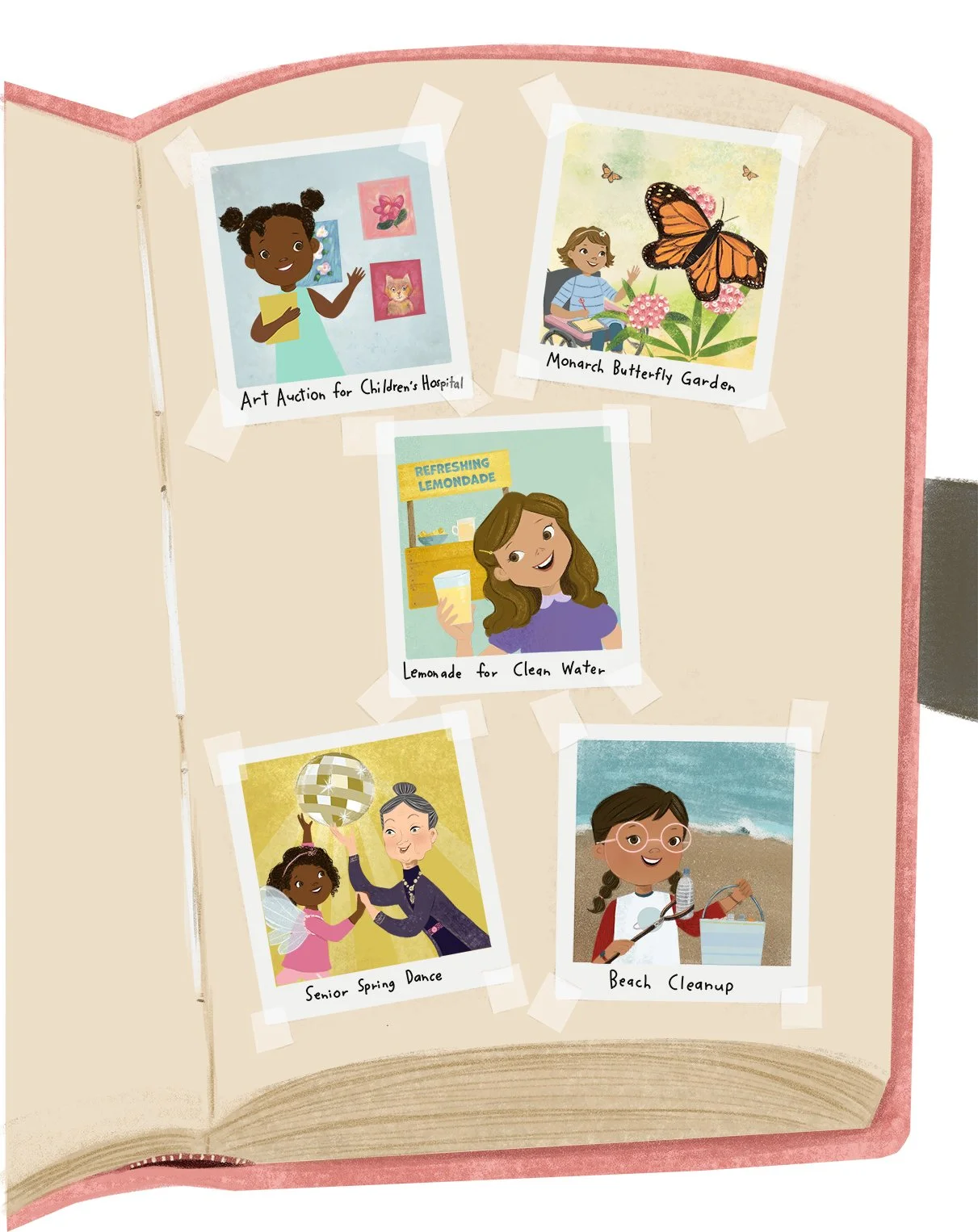 The Superpower Sisterhood by Jenna Bush Hagar and Barbara Pierce Bush. Illustrated by Cyndi Wojciechowski. Little, Brown and Company. Hachette. April 2022