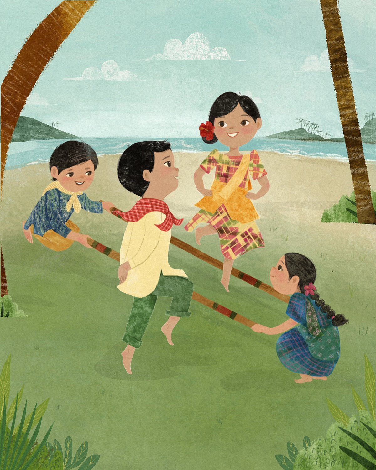 Tinikling - Dancing with Bamboo Poles