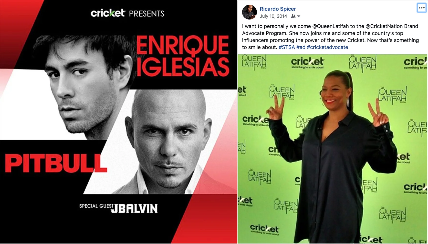 Cricket Wireless (Aio Wireless) Influencer Social Media Campaign