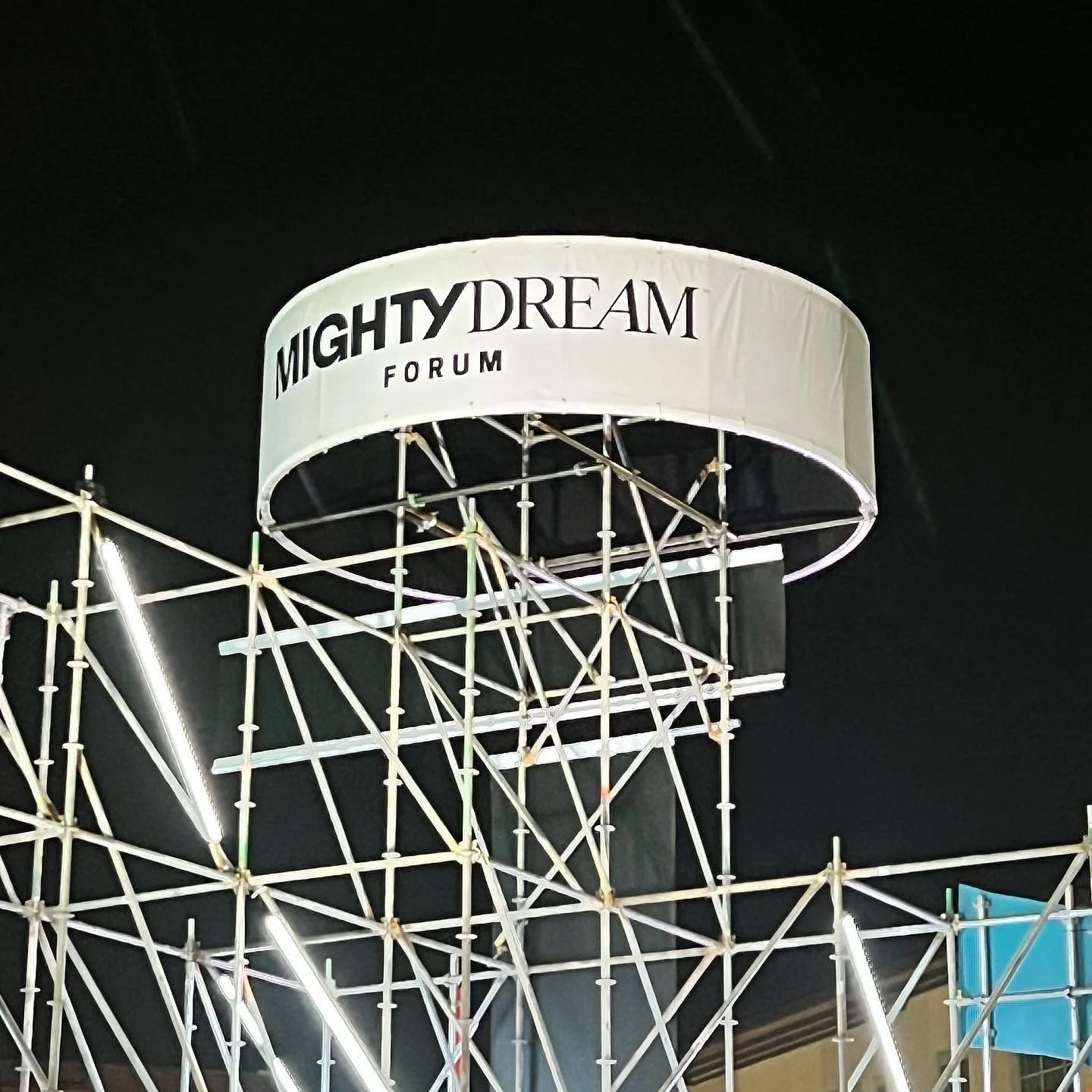 MIGHTY DREAM FORUM MAIN TENT AT NORFOLK'S MACAURTHUR PARK
