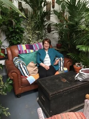 My gorgeous mum in the cafe
