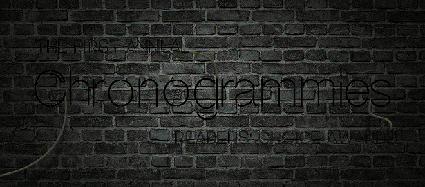 Chronogrammies... We've Been Nominated!