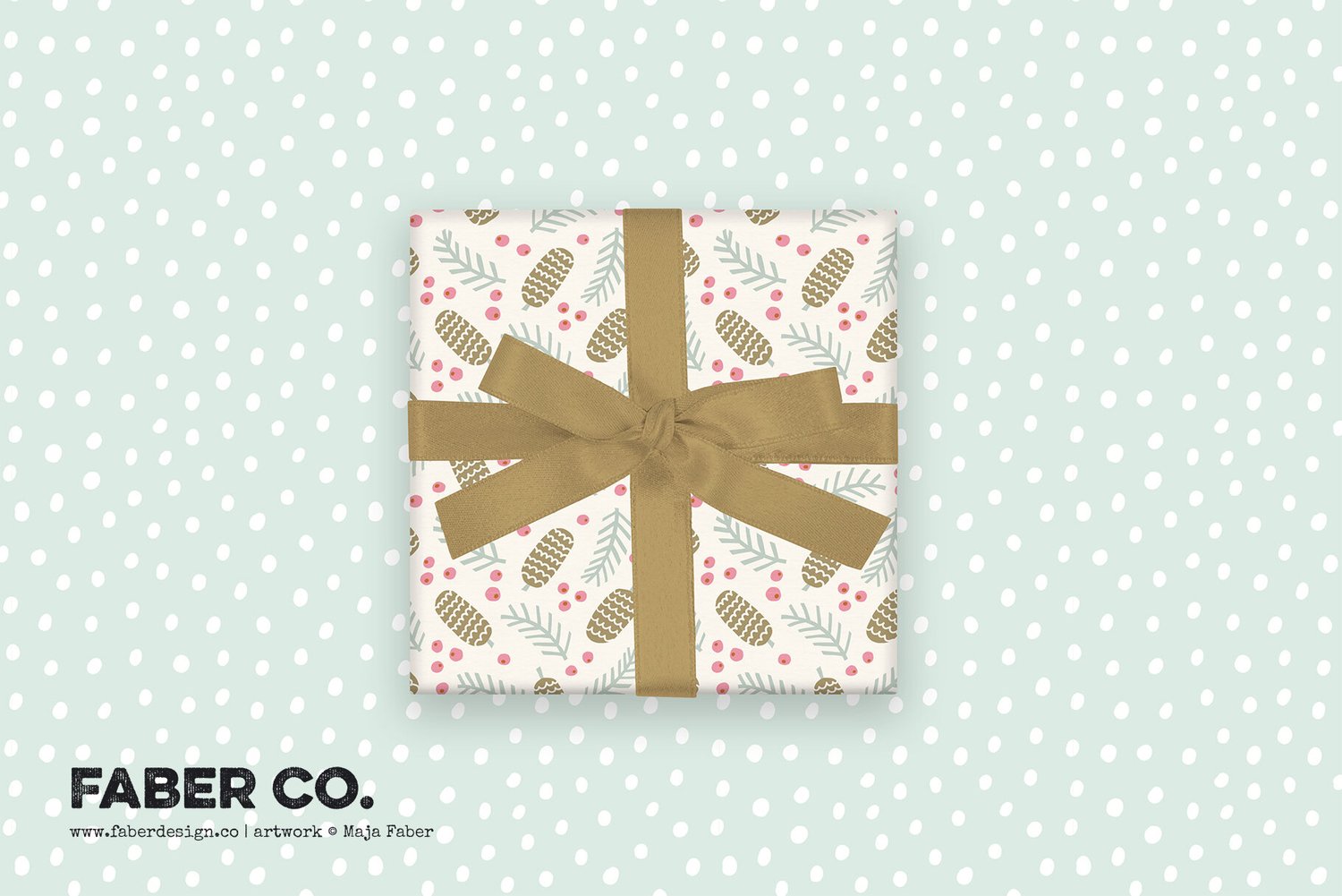 Download Gift Box Mockup Faber Design Co