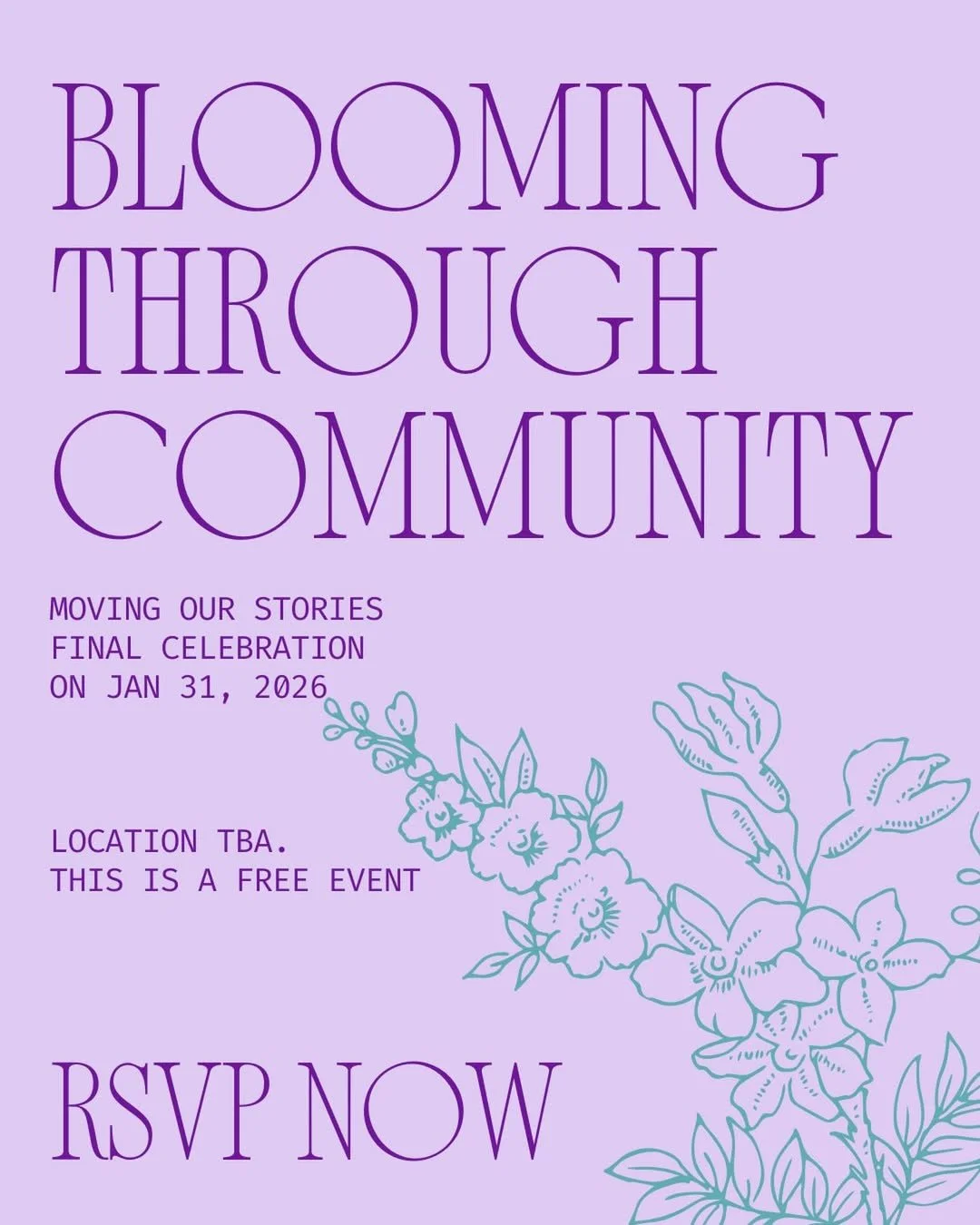 Blooming Through Community